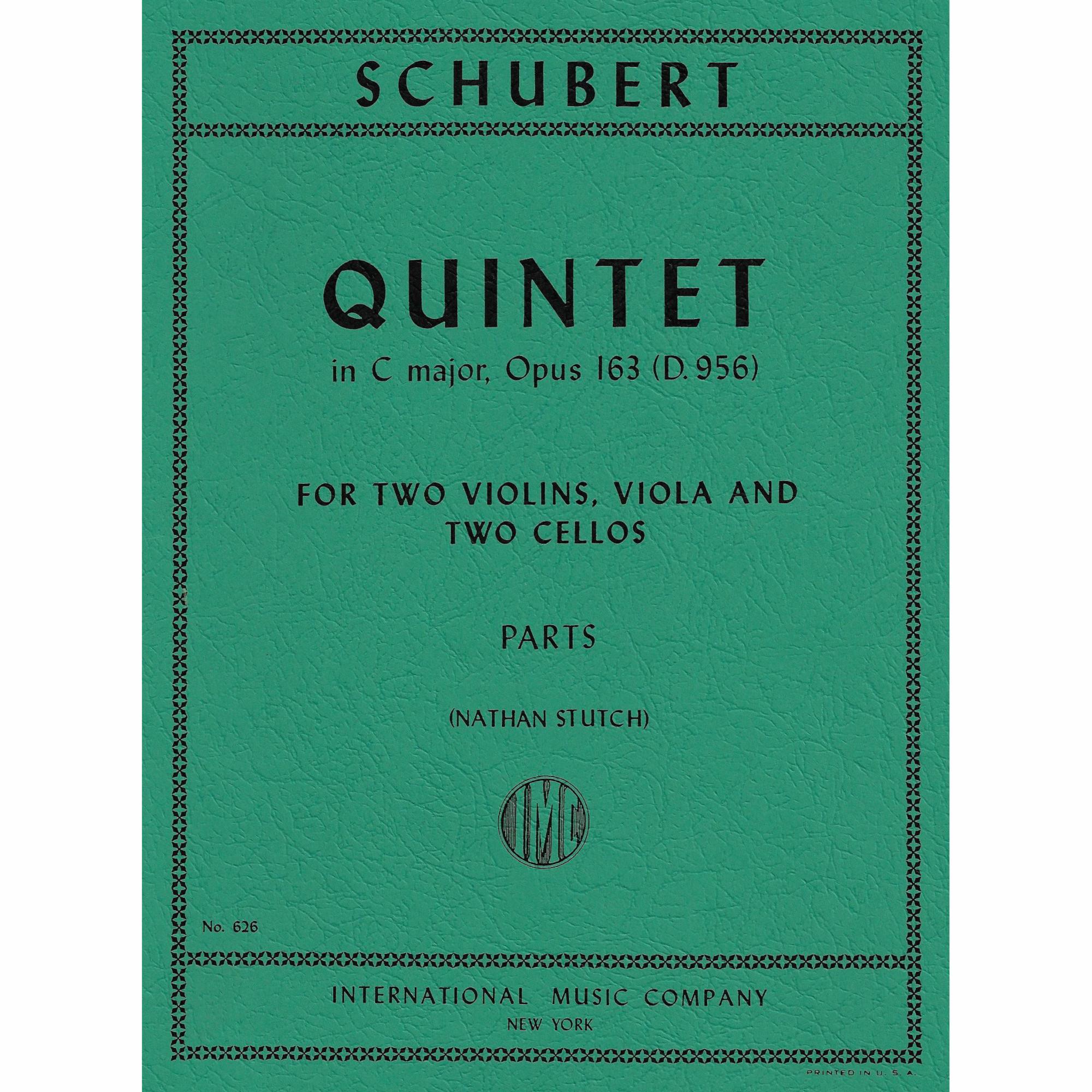 Schubert -- String Quintet in C Major, D. 956