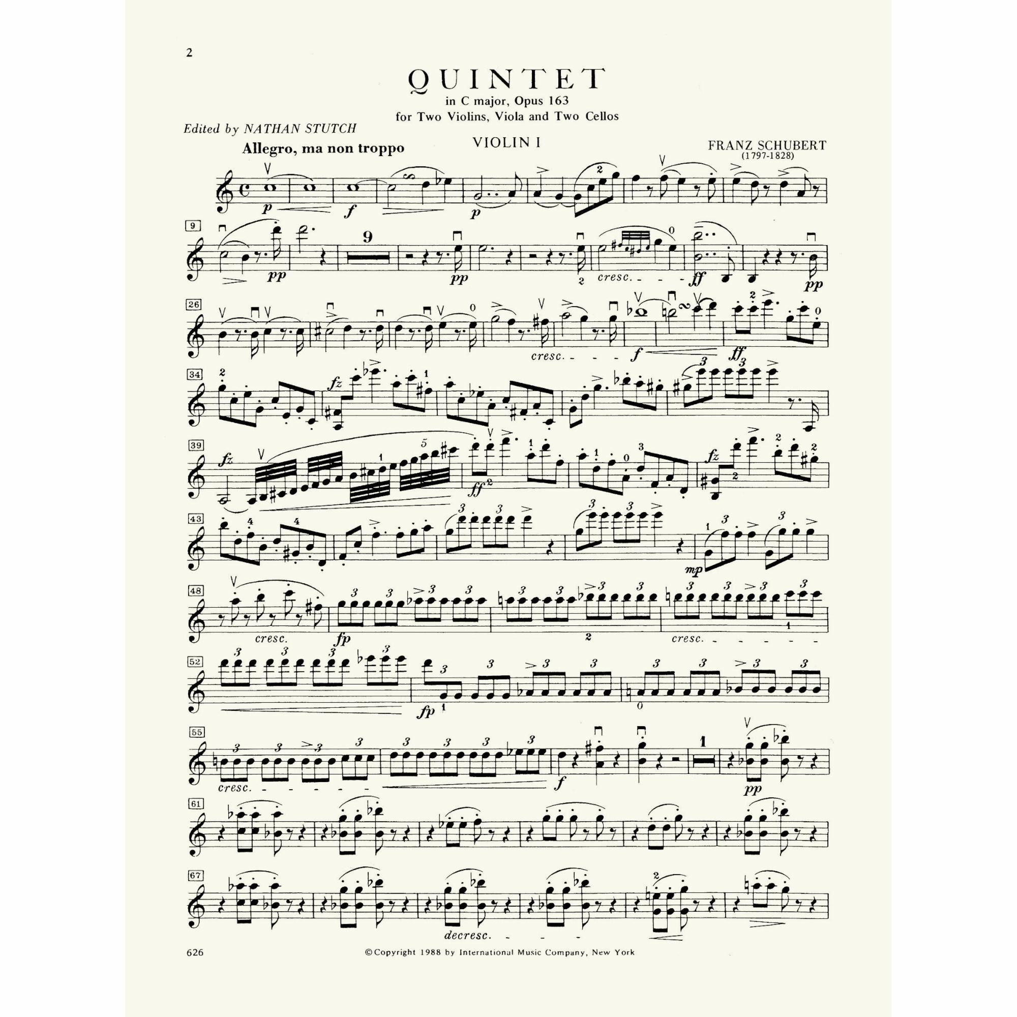 Sample: Violin I (Pg. 2)