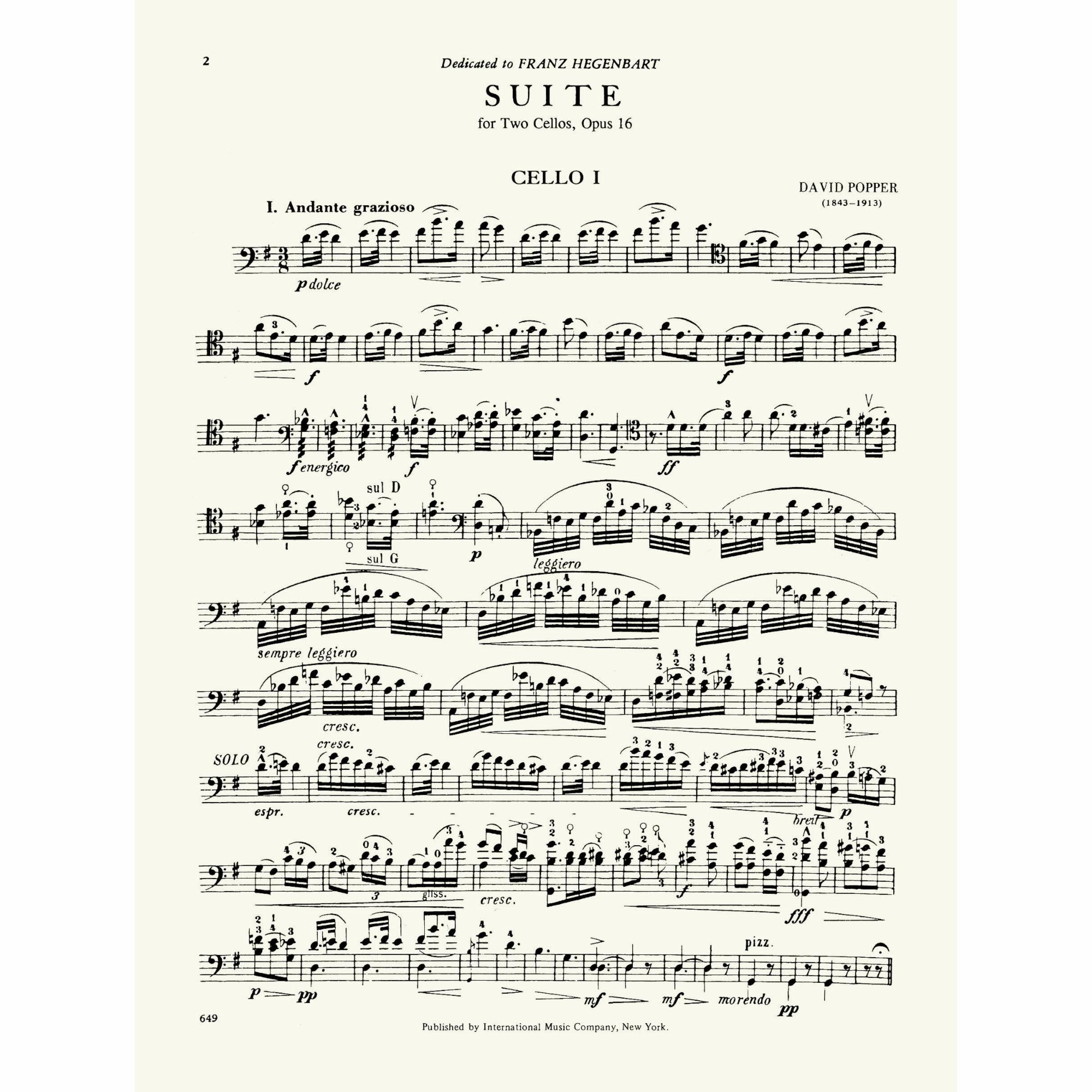 Sample: Cello I (Pg. 2)