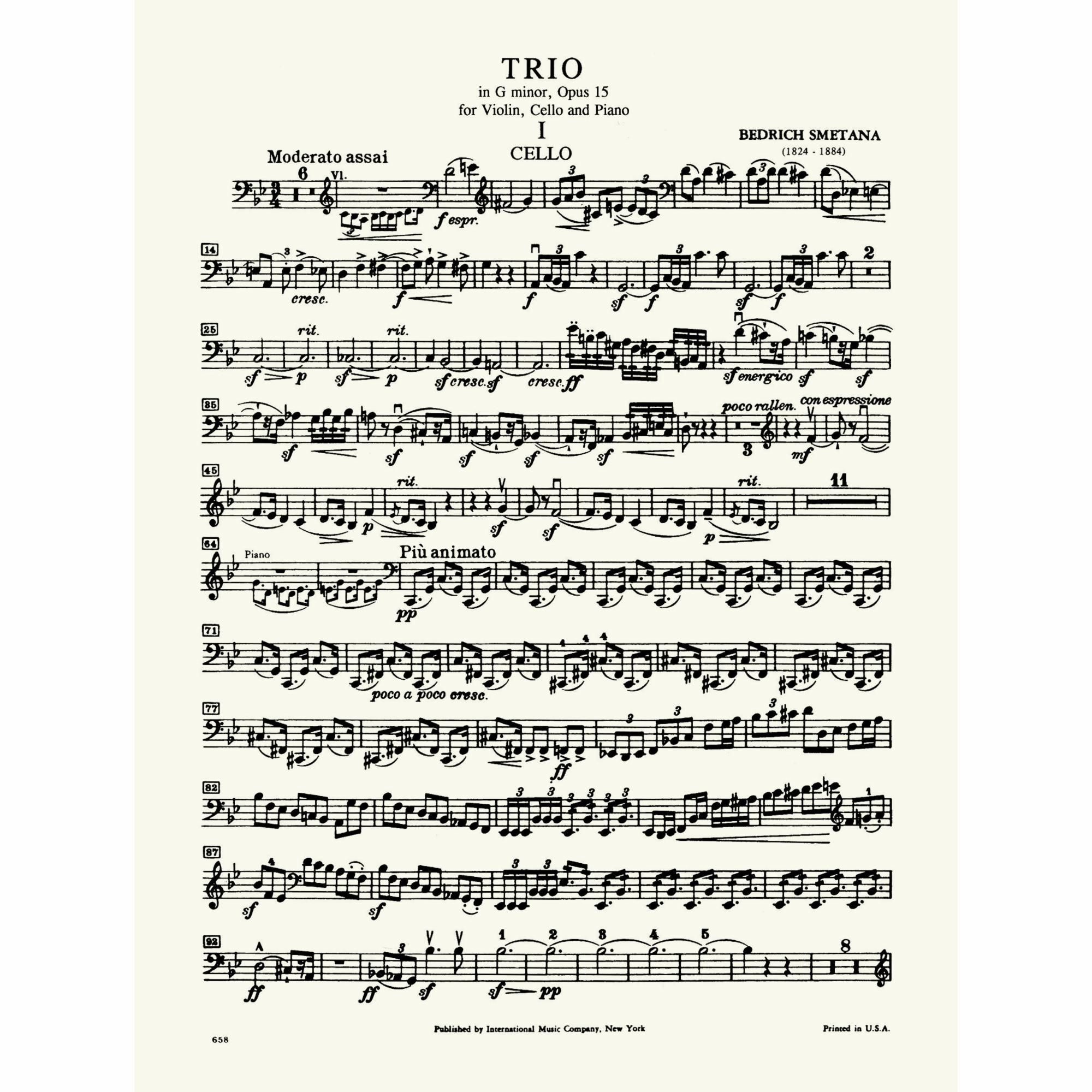 Sample: Cello (Pg. 1)