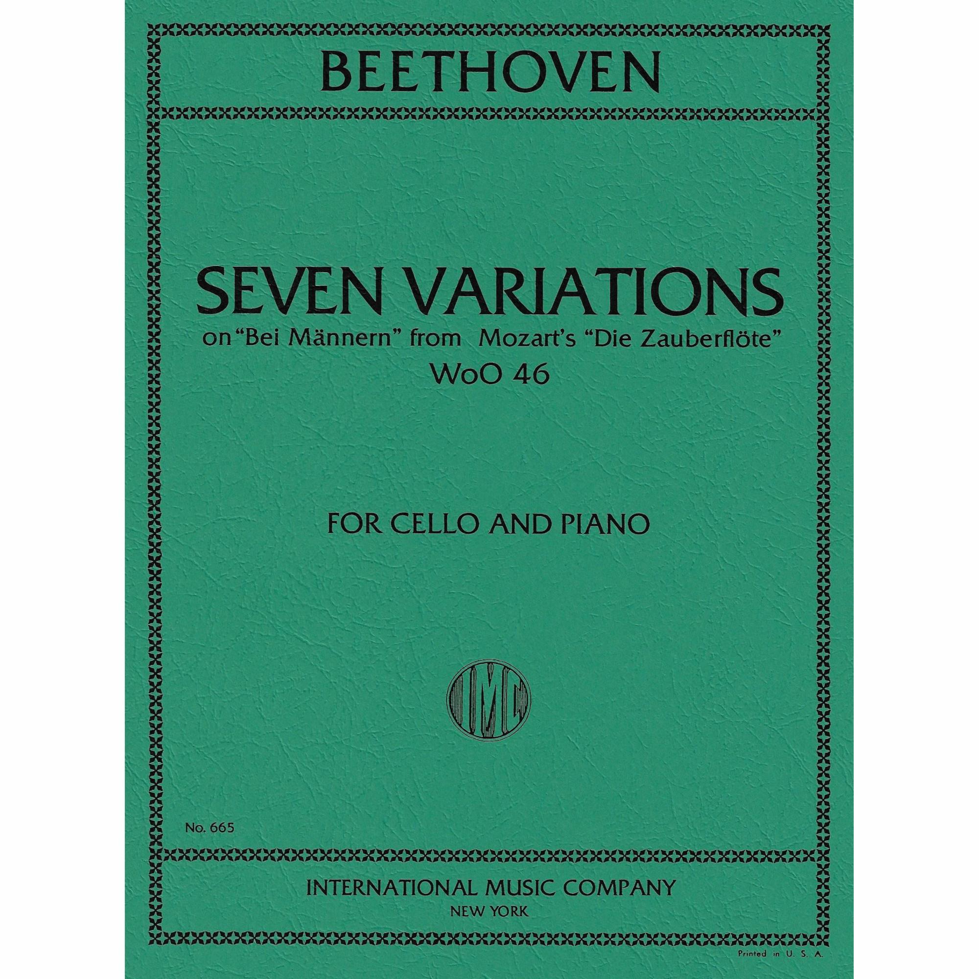 Beethoven -- Seven Variations on 