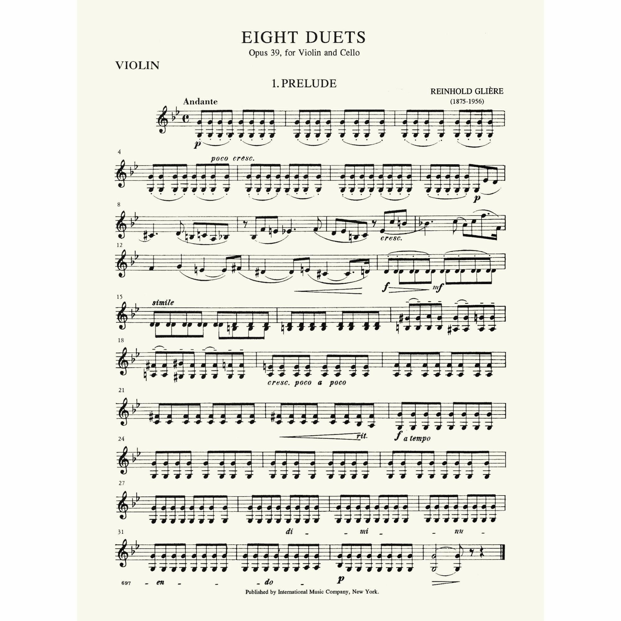 Sample: Violin (Pg. 1)