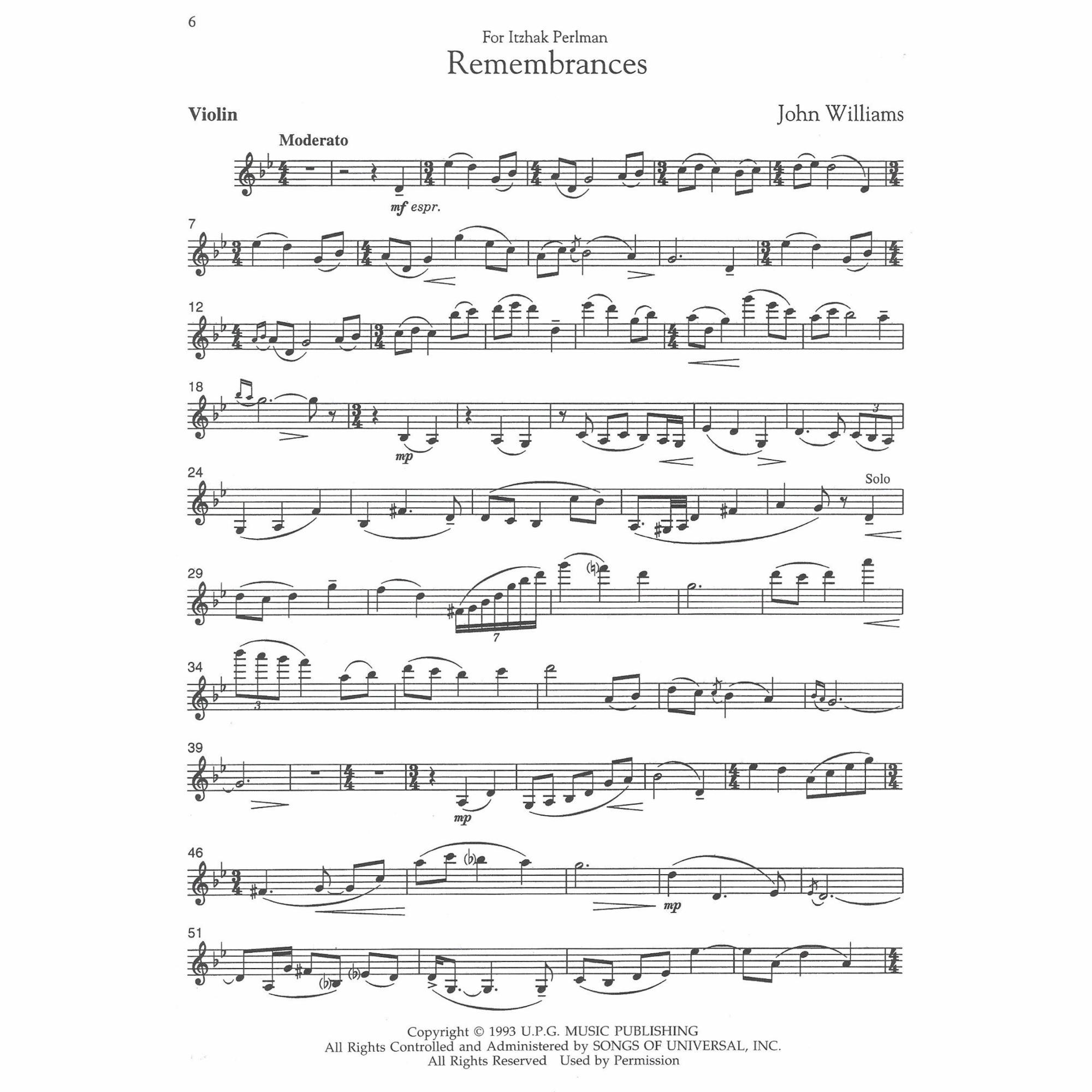 Sample: Violin (Pg. 6)