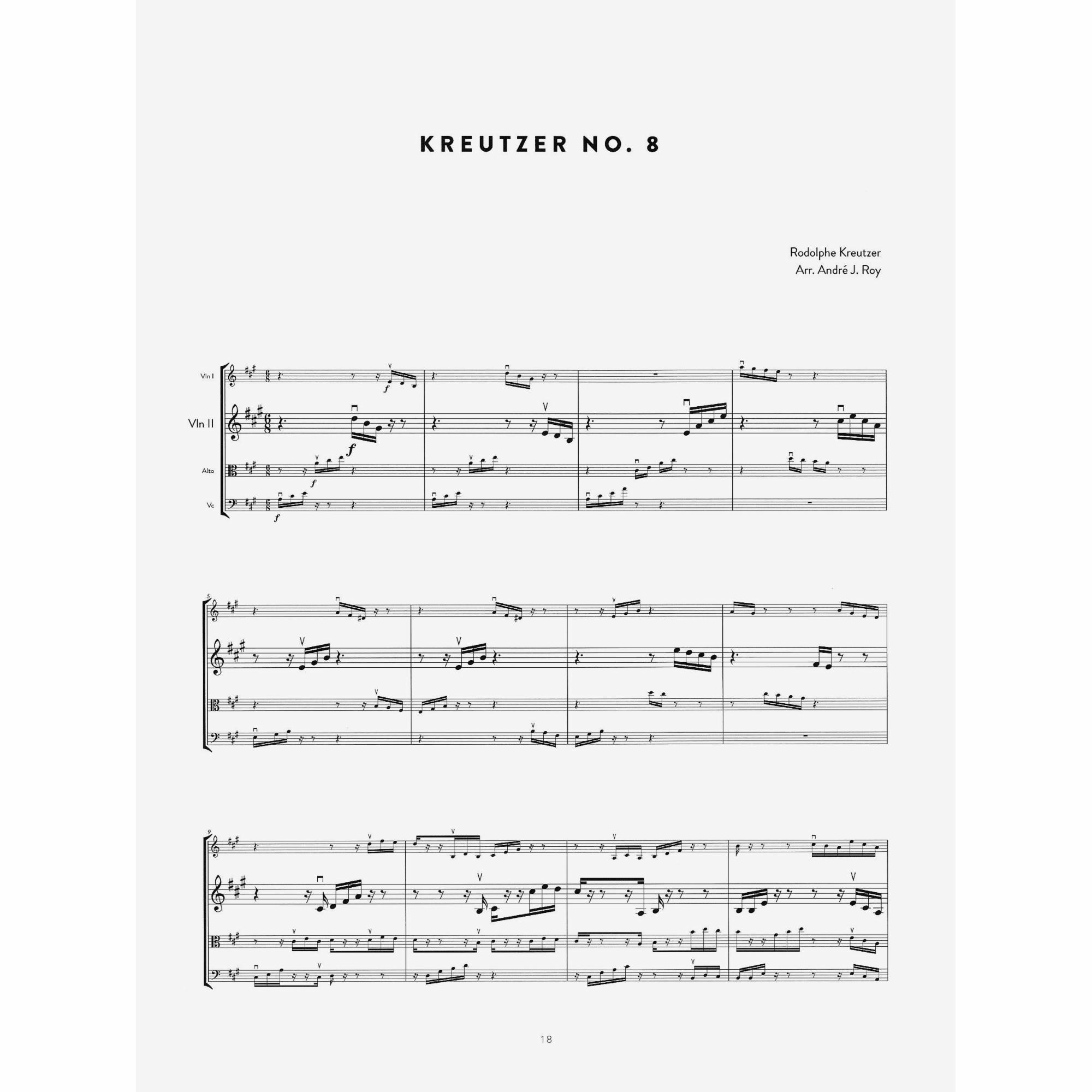 Sample: Violin II (Pg. 18)