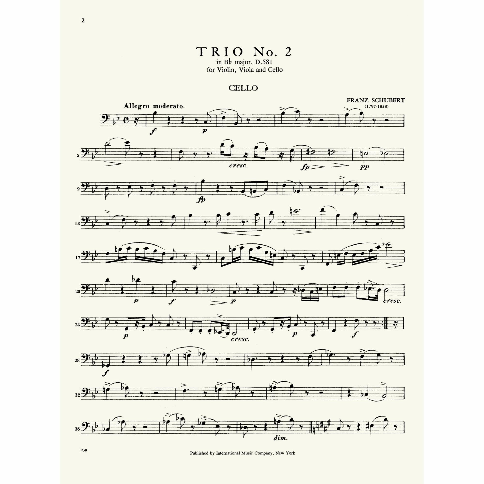 Sample: Cello (Pg. 2)