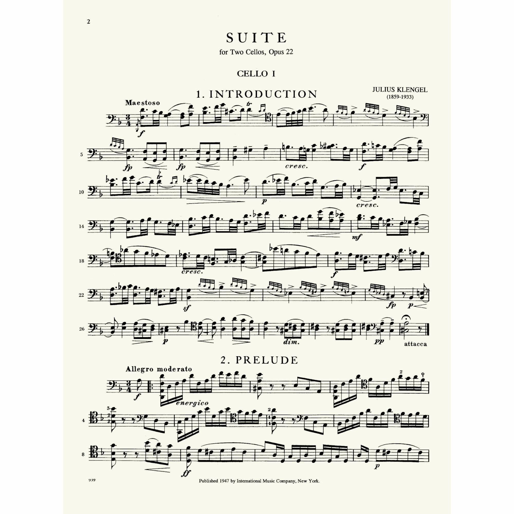 Sample: Cello I (Pg. 2)