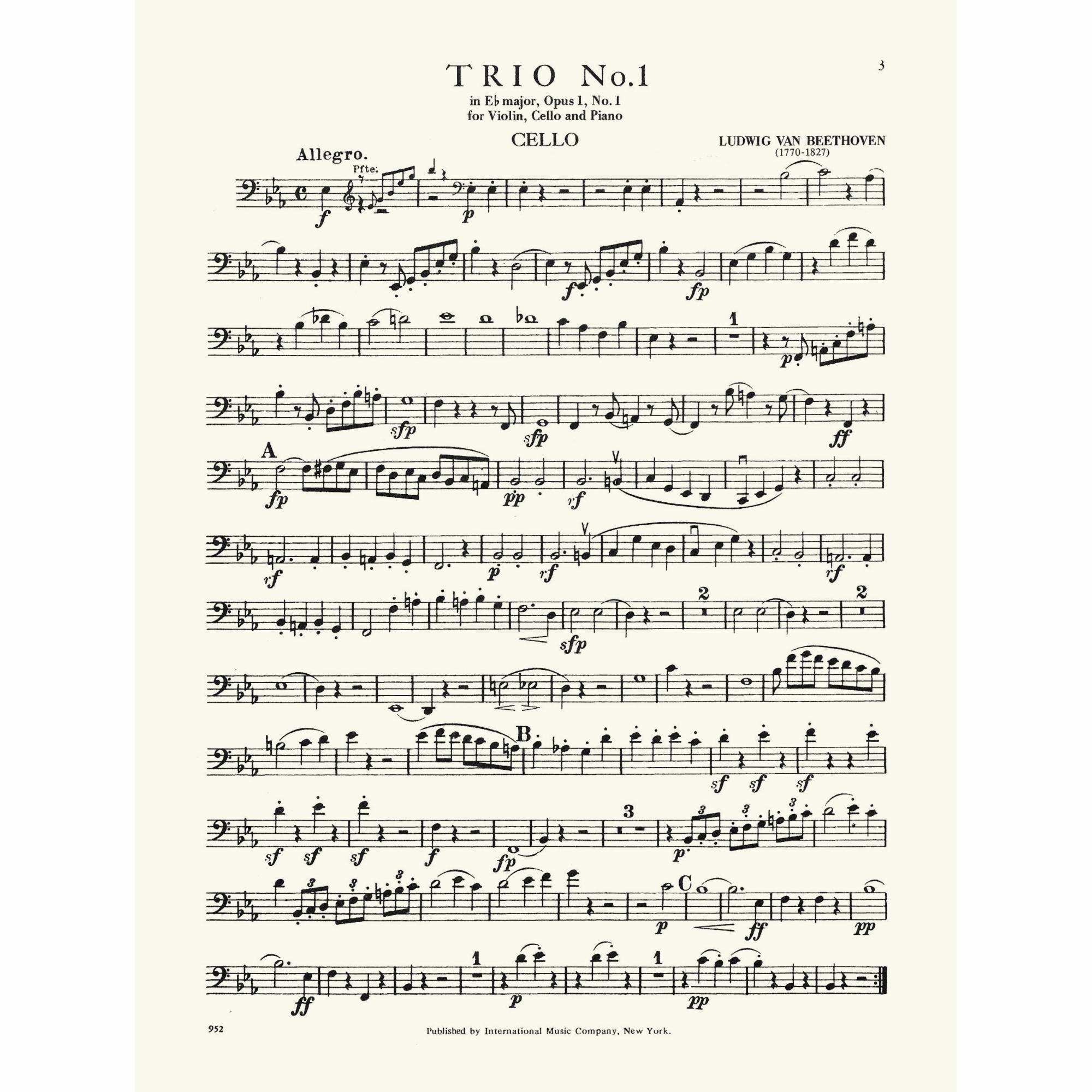 Sample: Cello (Pg. 3)