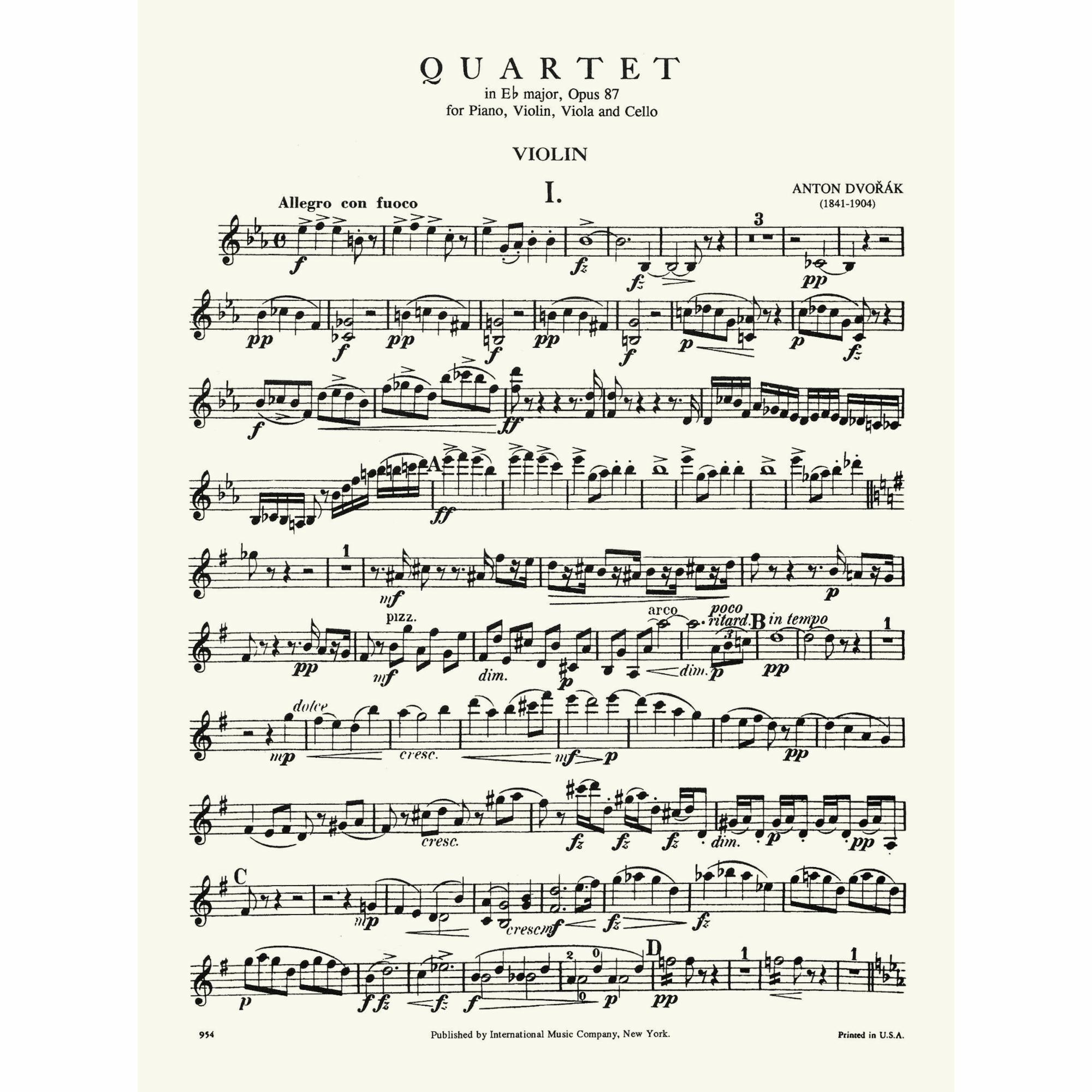 Sample: Violin (Pg. 1)