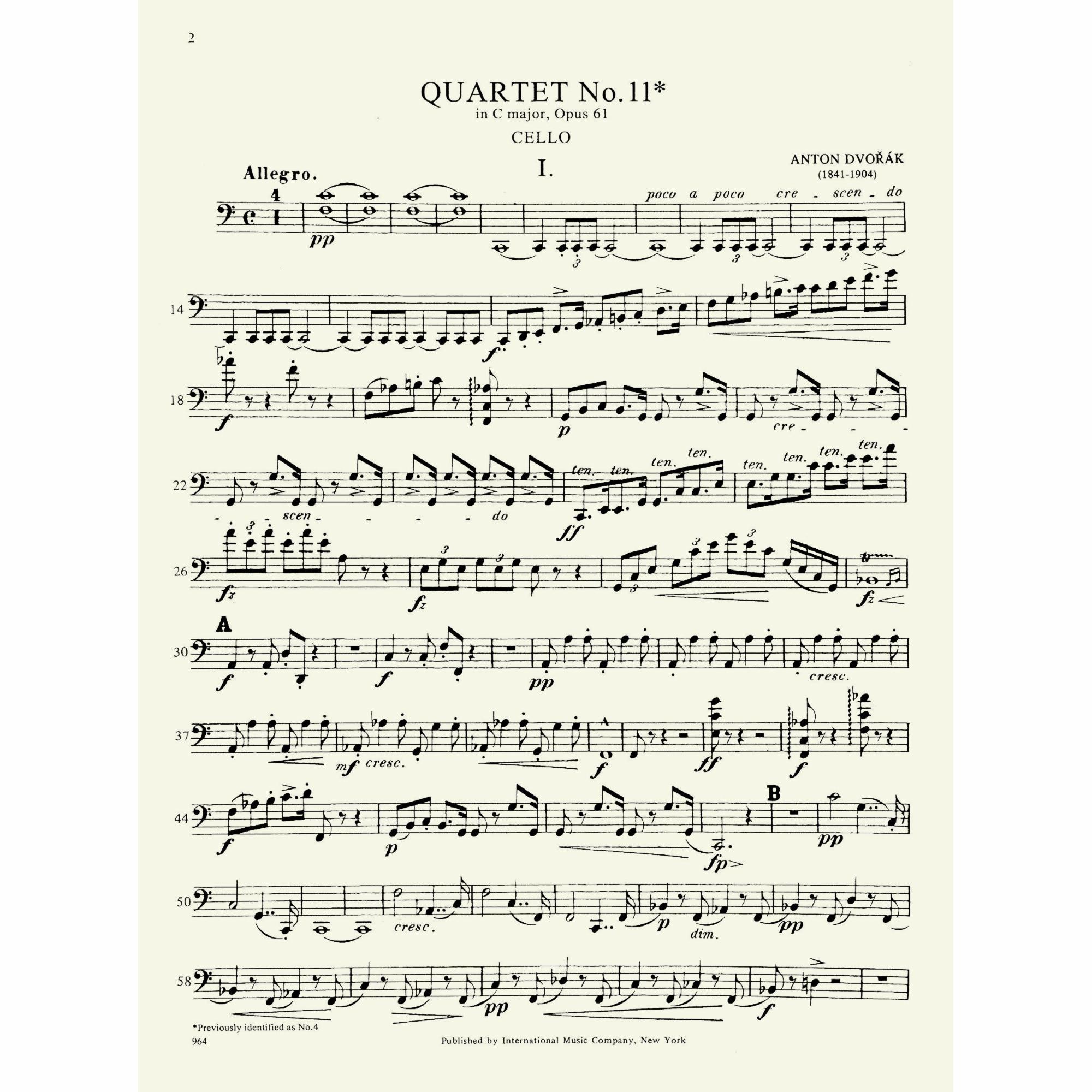 Sample: Cello (Pg. 3)