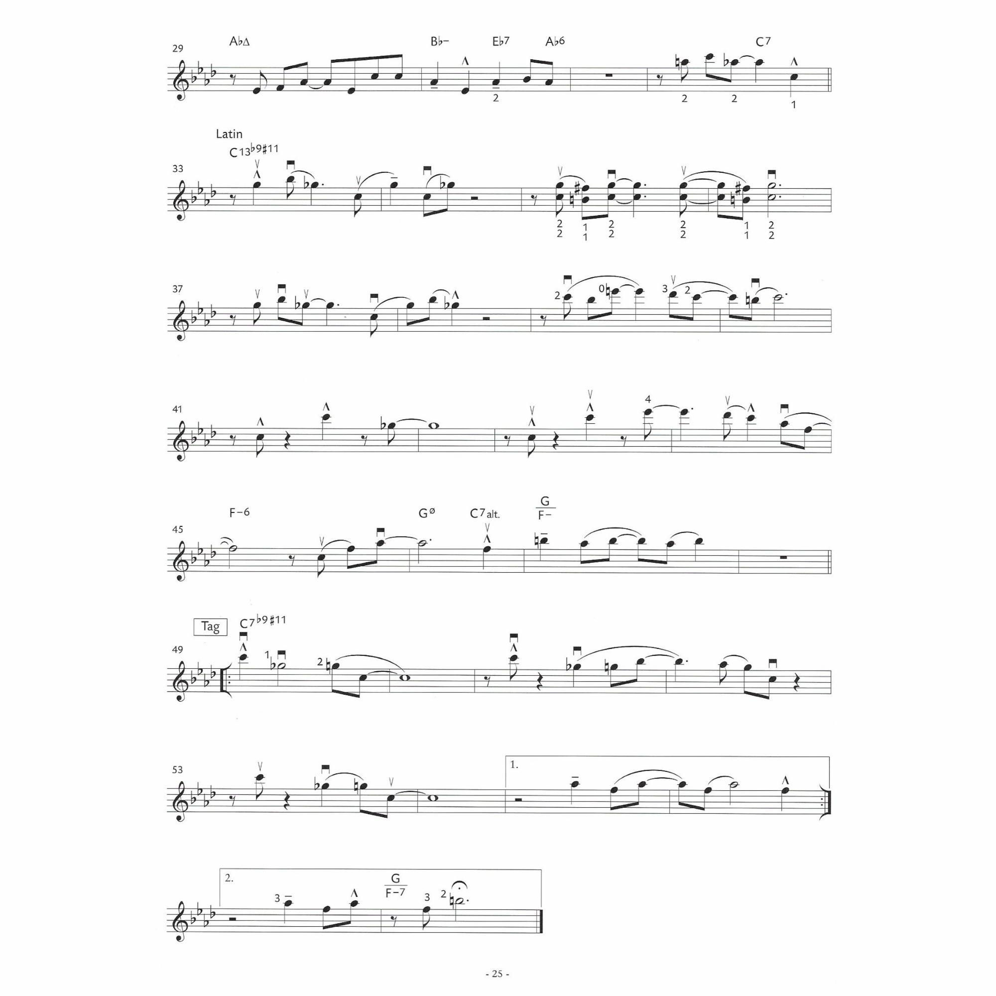 Sample: Violin (Pg. 25)