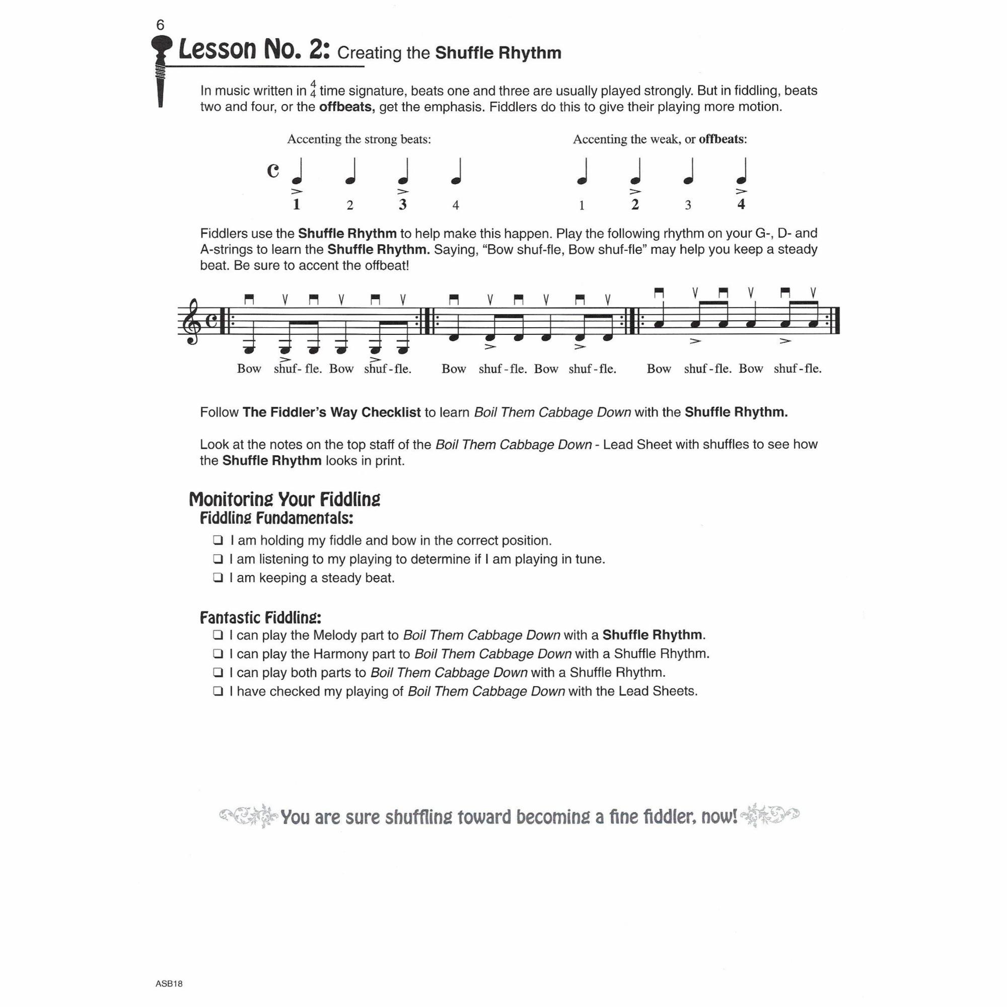 Sample: Violin (Pg. 6)