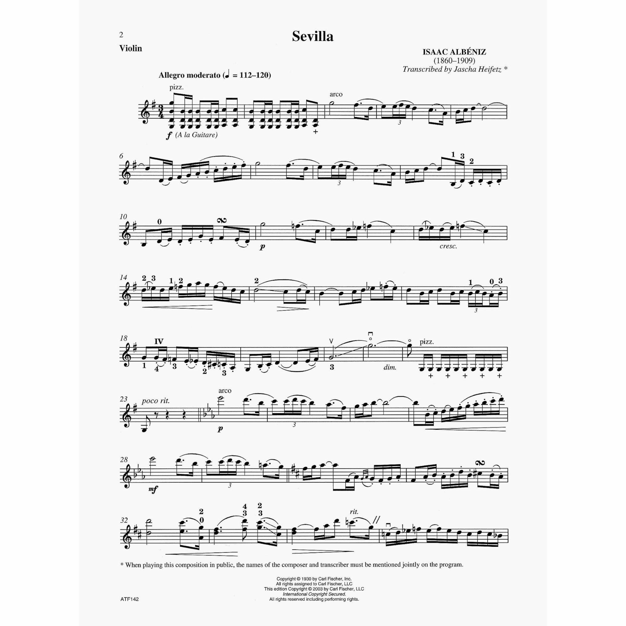 Sample: Violin (Pg. 2)