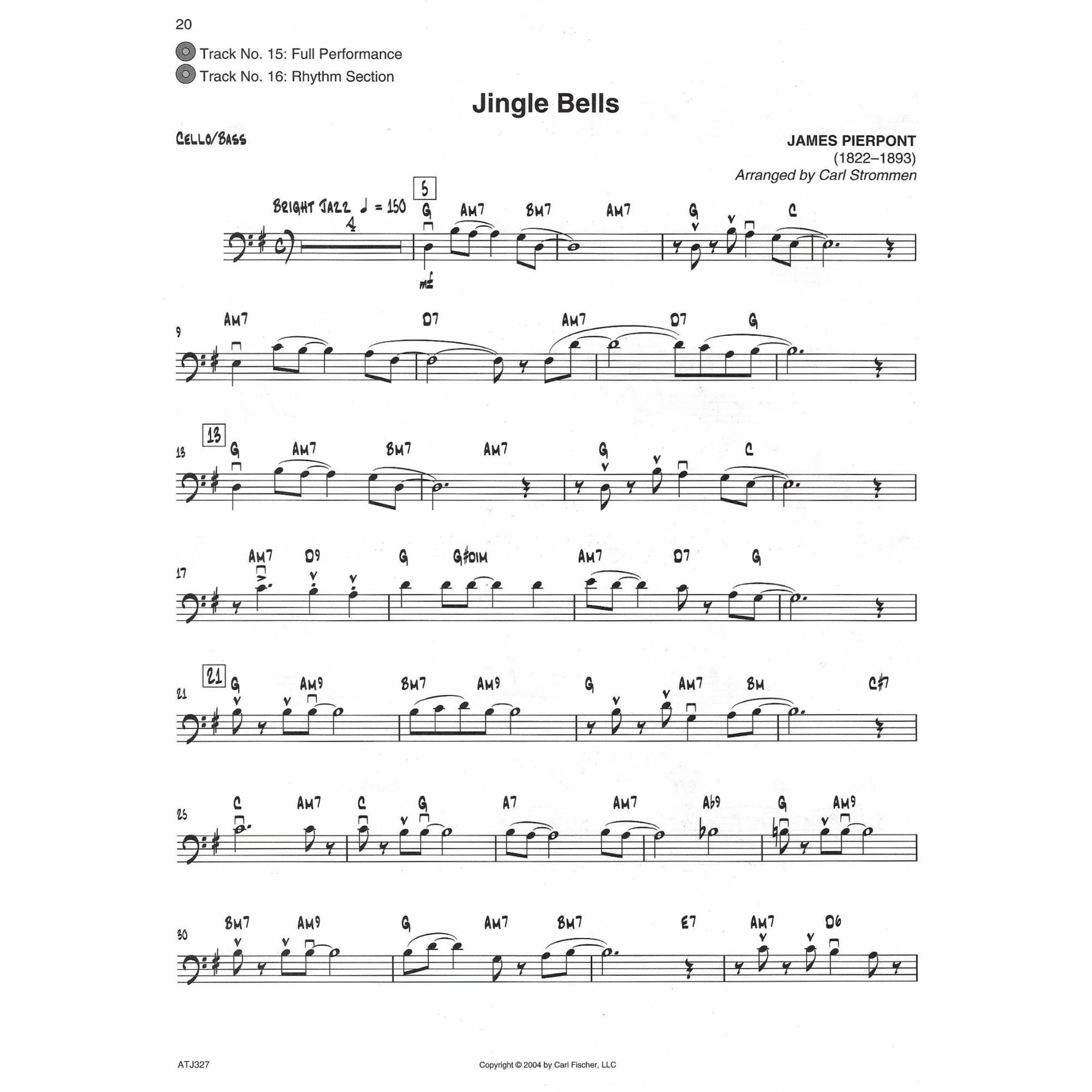 Sample: Cello (Pg. 20)