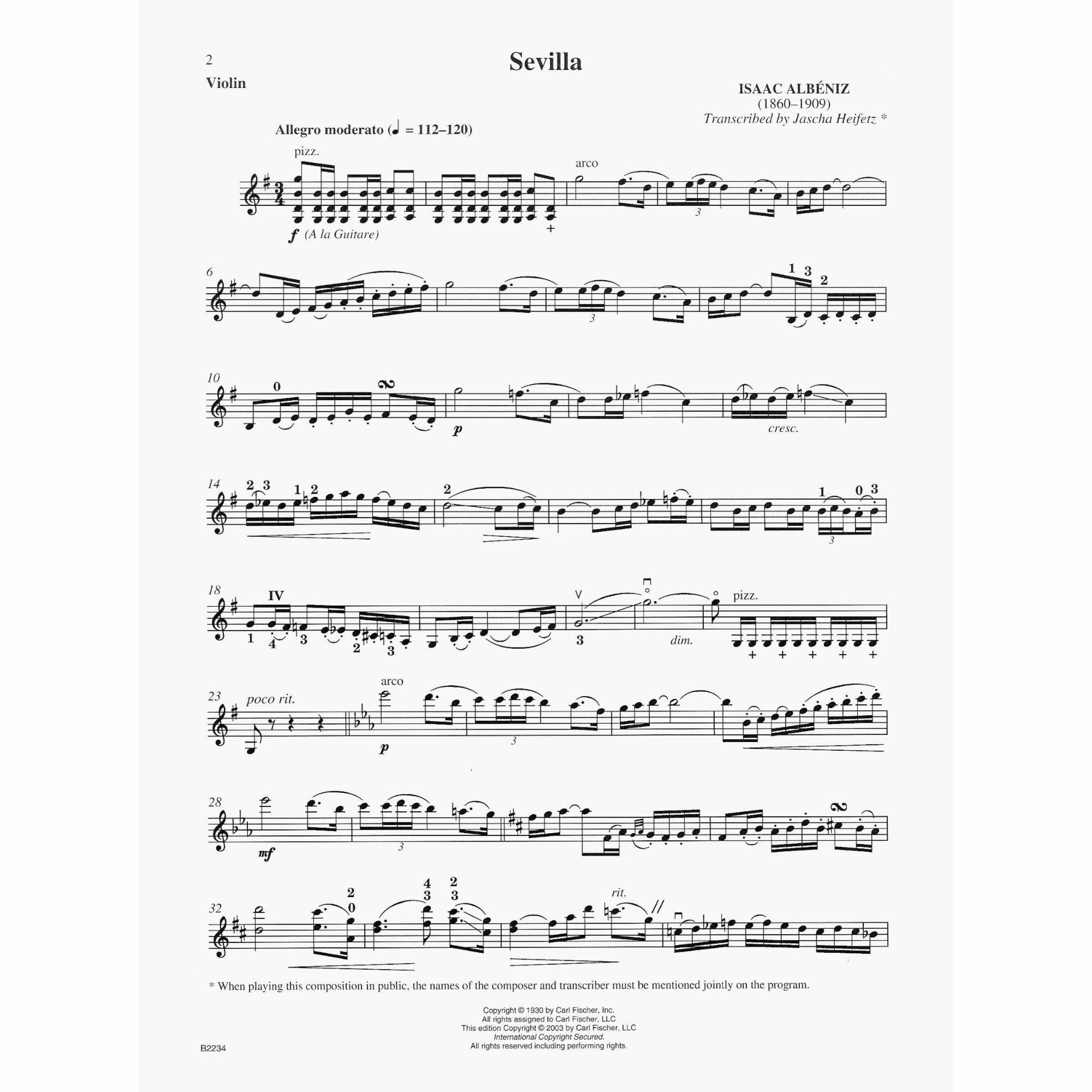 Sample: Violin (Pg. 2)