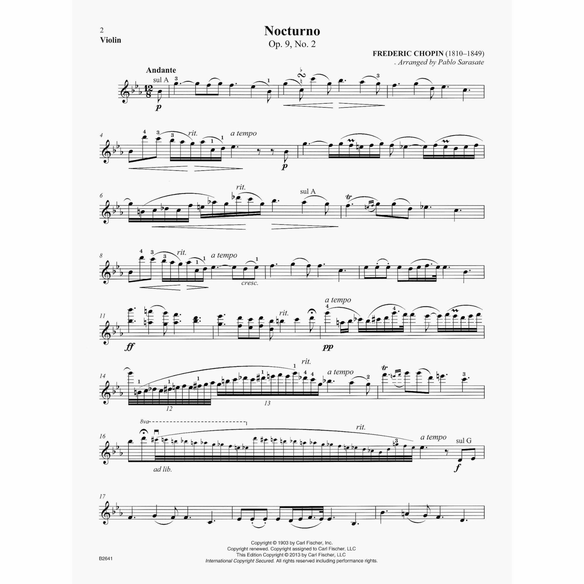 Sample: Violin (Pg. 2)