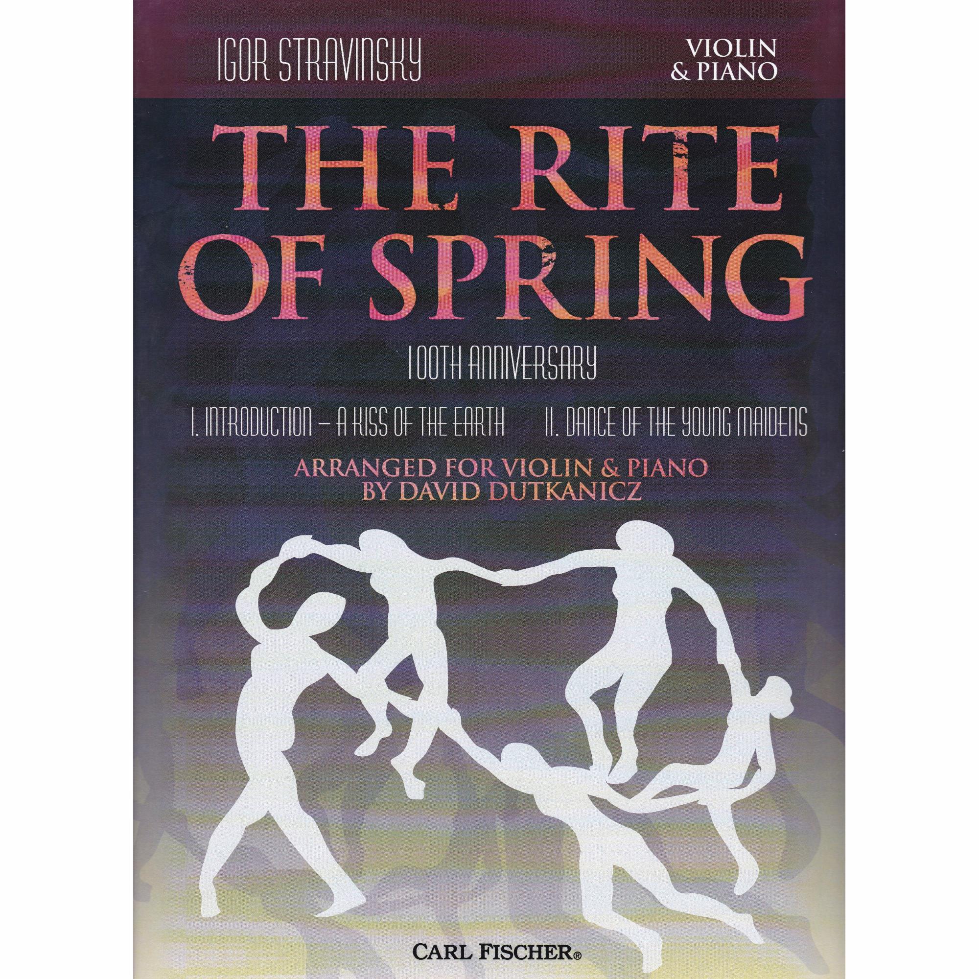 Stravinsky -- The Rite of Spring for Violin and Piano