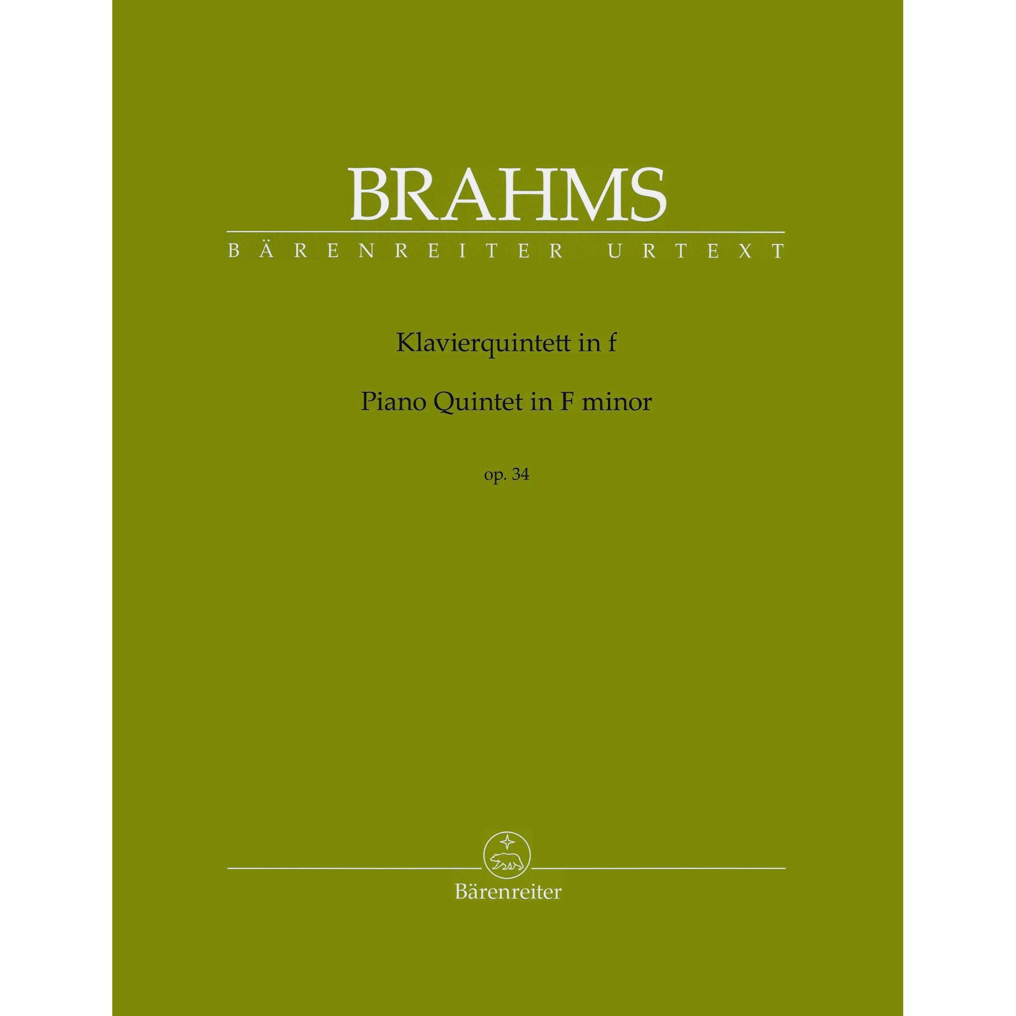 Brahms -- Piano Quintet in F Minor, Op. 34