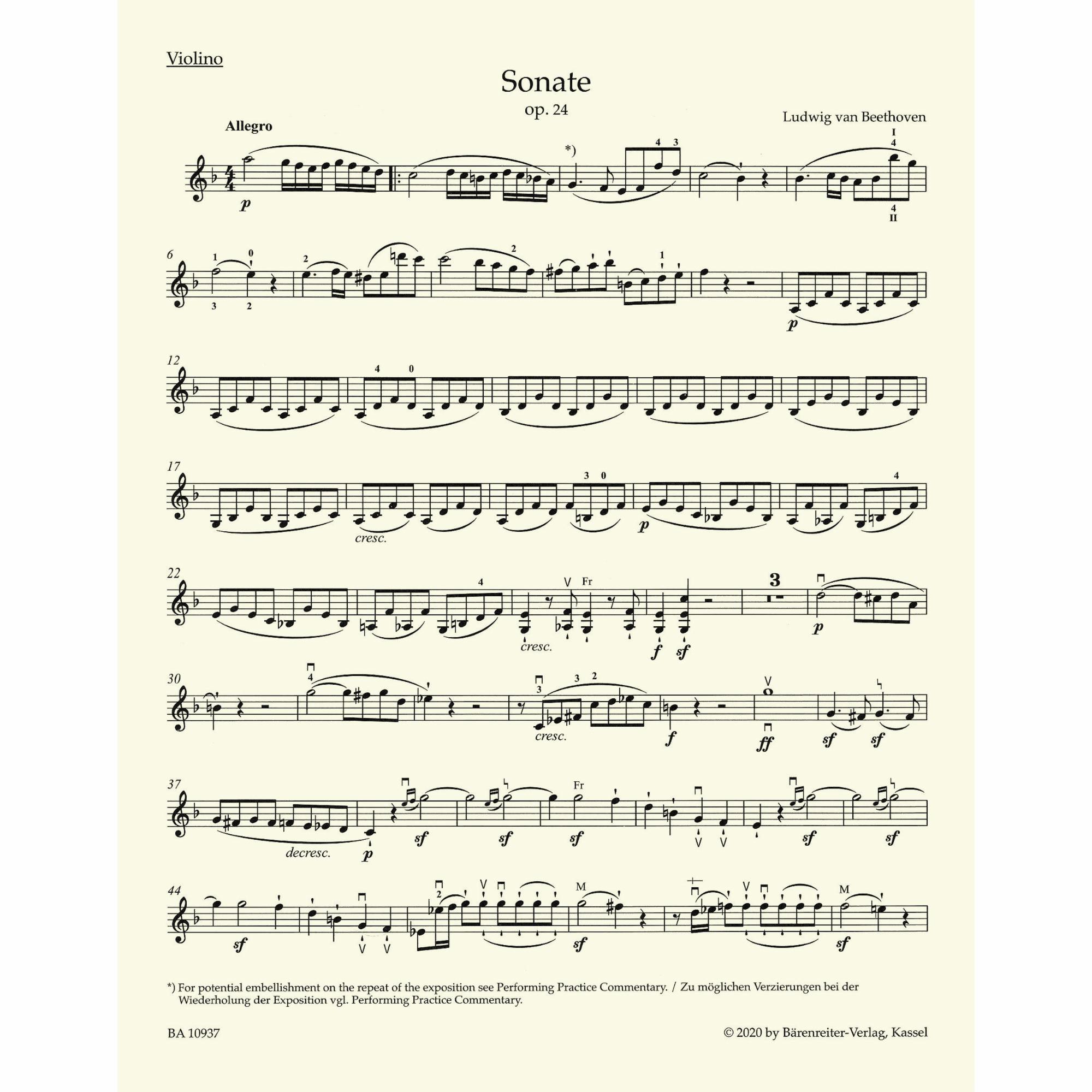 Sample: Marked Violin (Pg. 2)