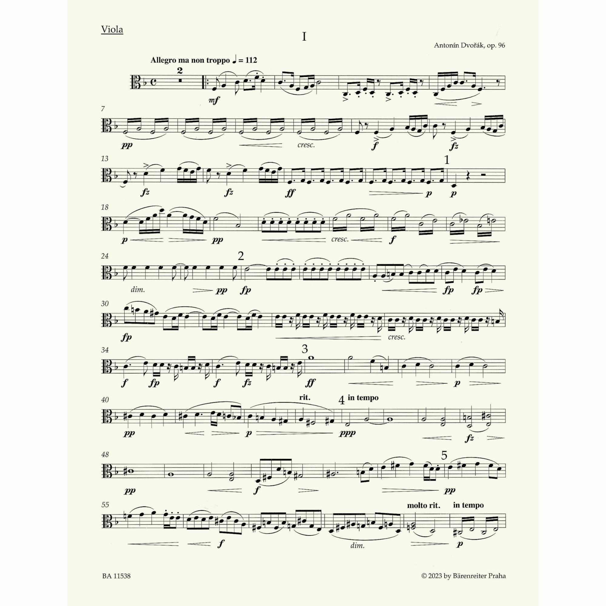 Sample: Viola Part 