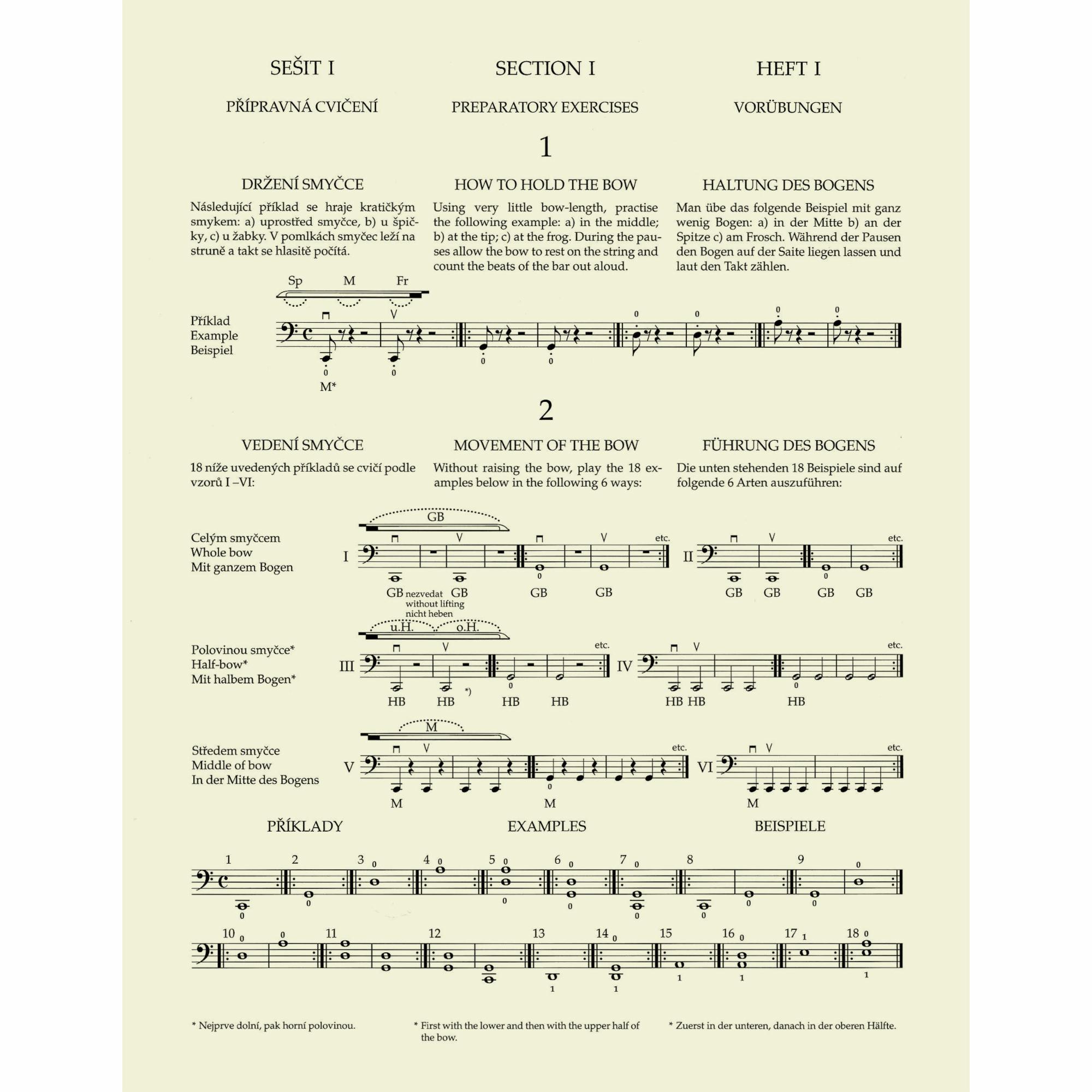 Sample: Sections I-II (Pg. 2)