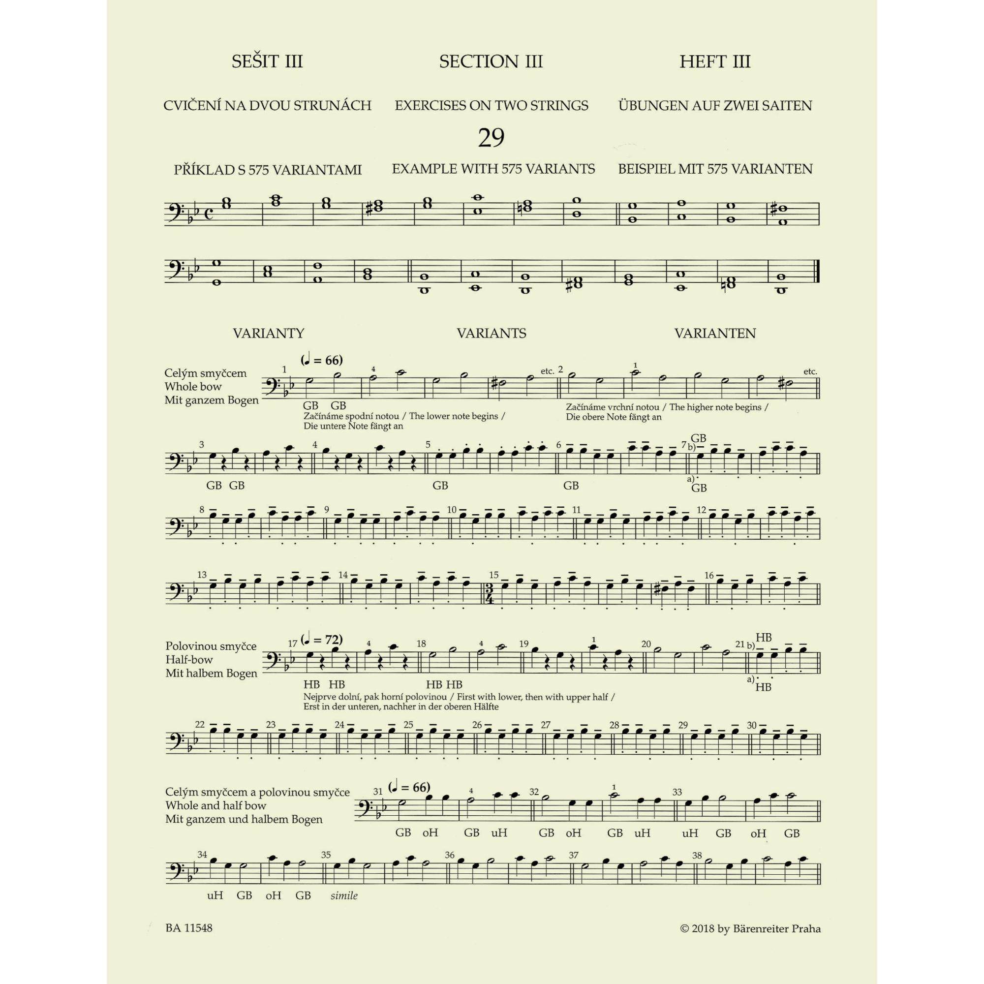 Sample: Section III-IV (Pg. 1)