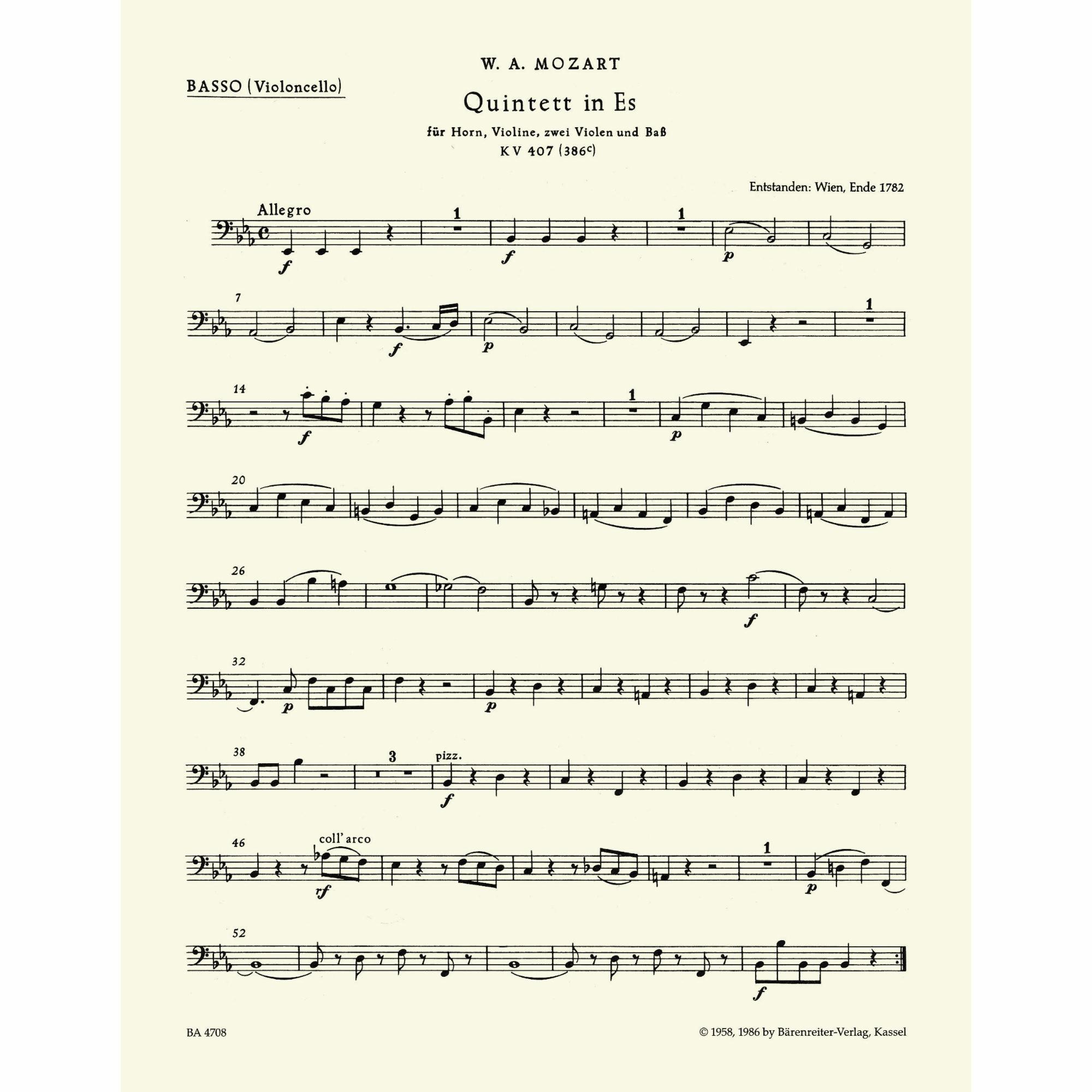 Sample: Cello (Pg. 1)