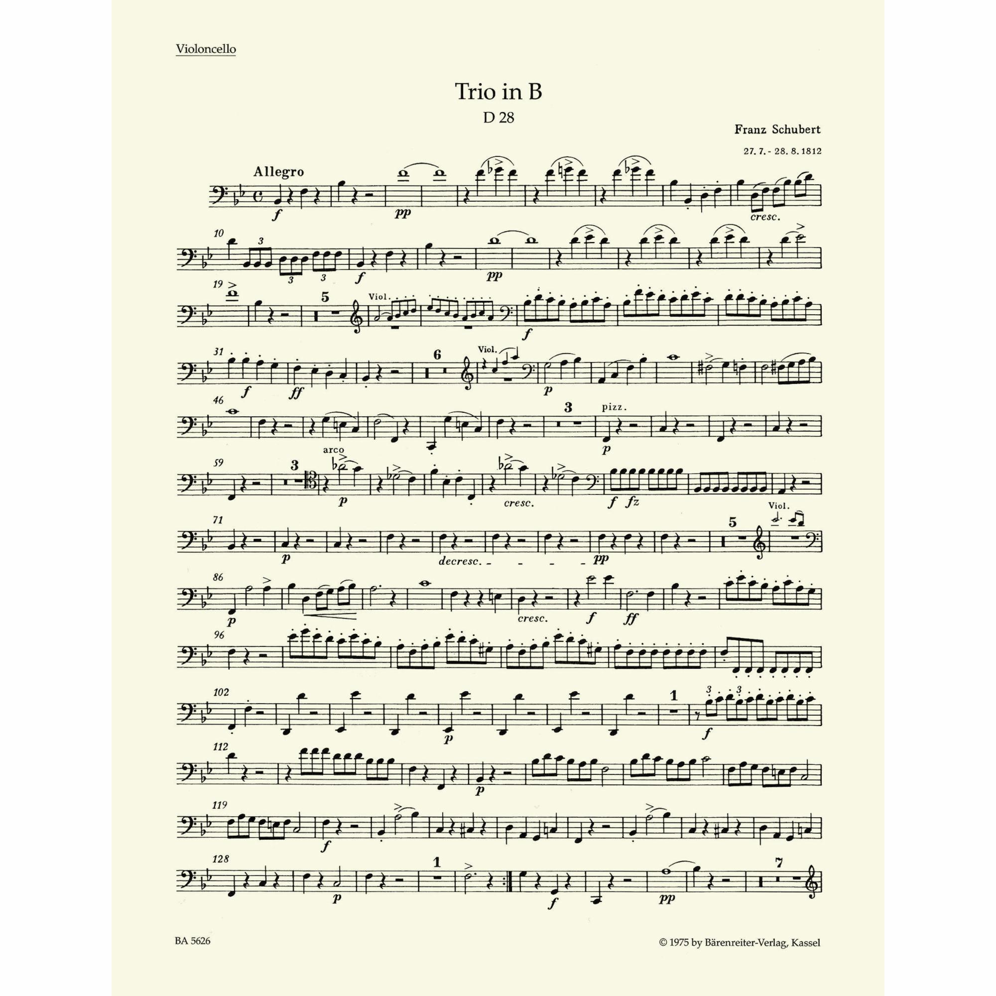 Sample: Cello (Pg. 3)