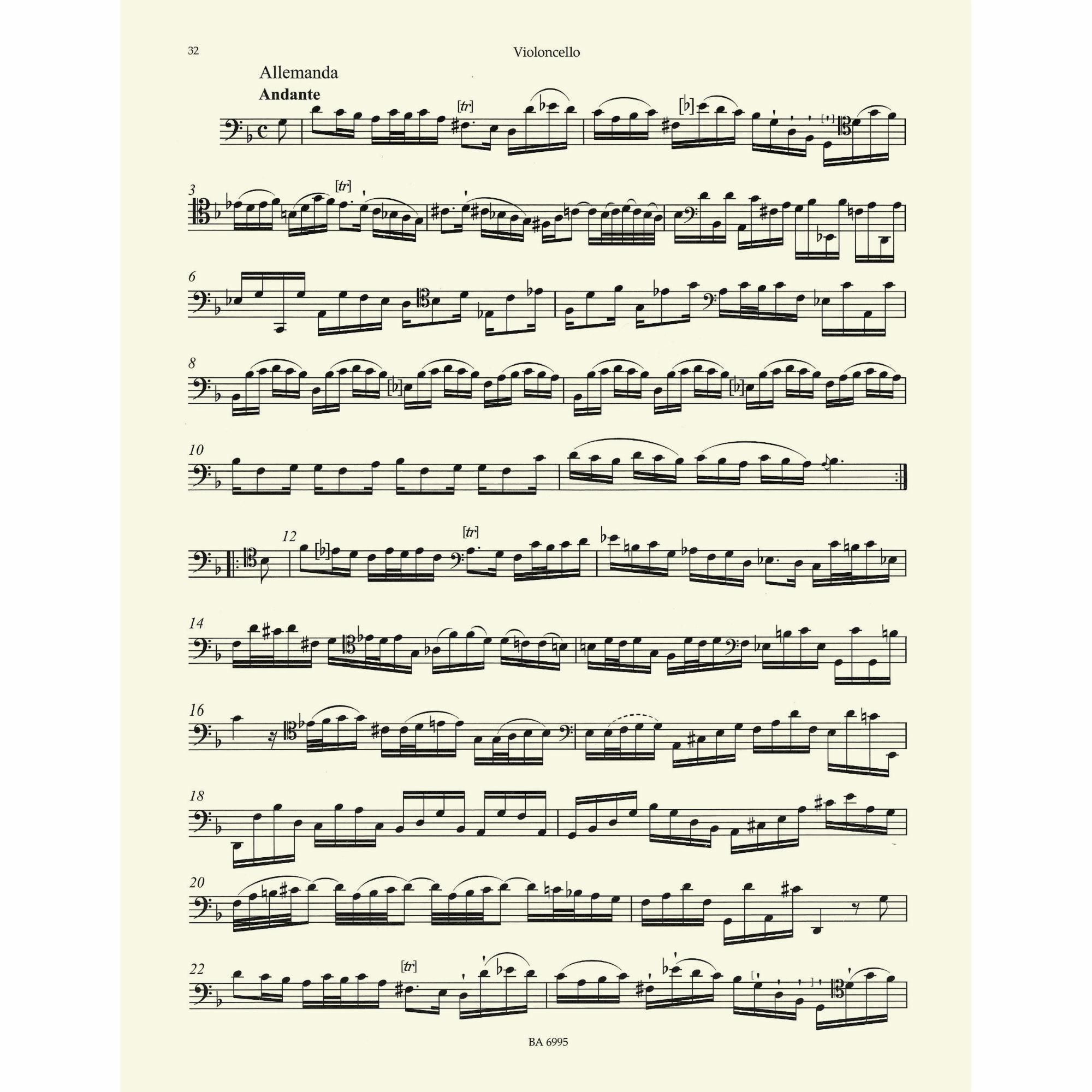 Sample: Cello (Pg. 32)