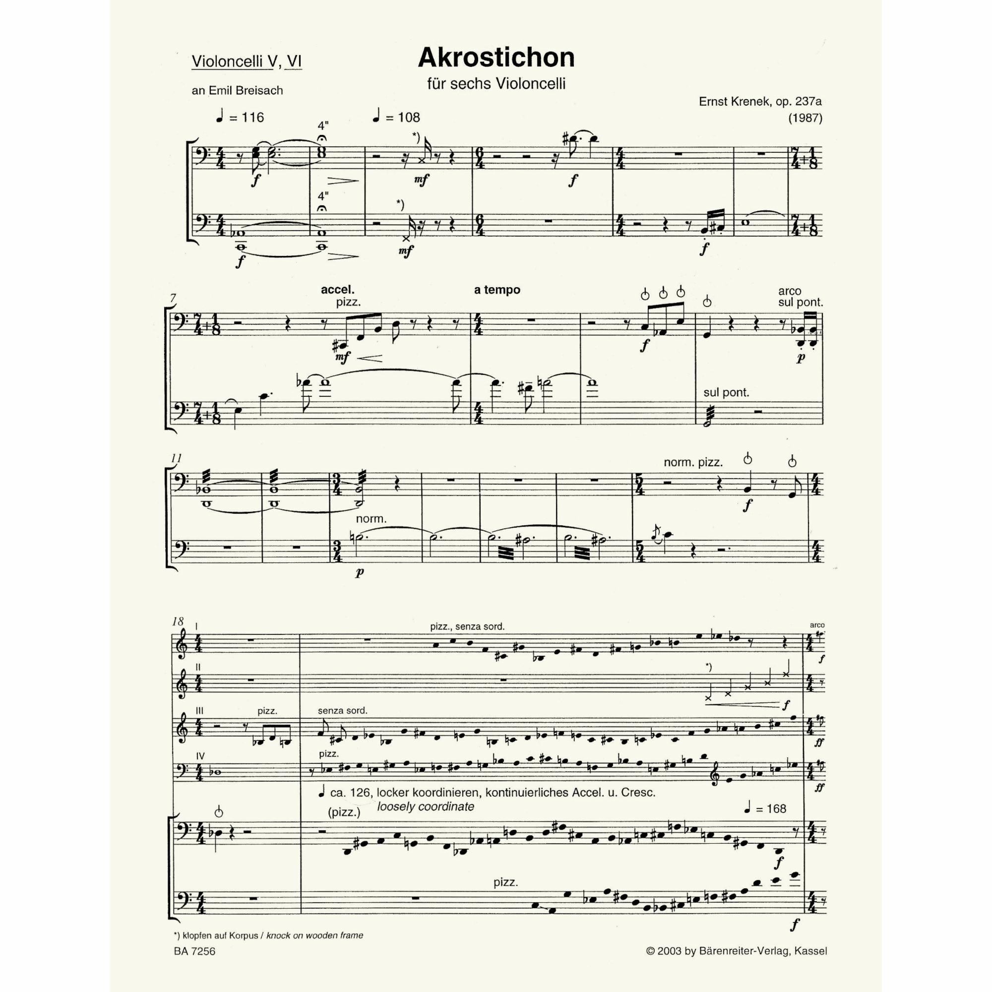 Sample: Cello V-VI (Pg. 2)