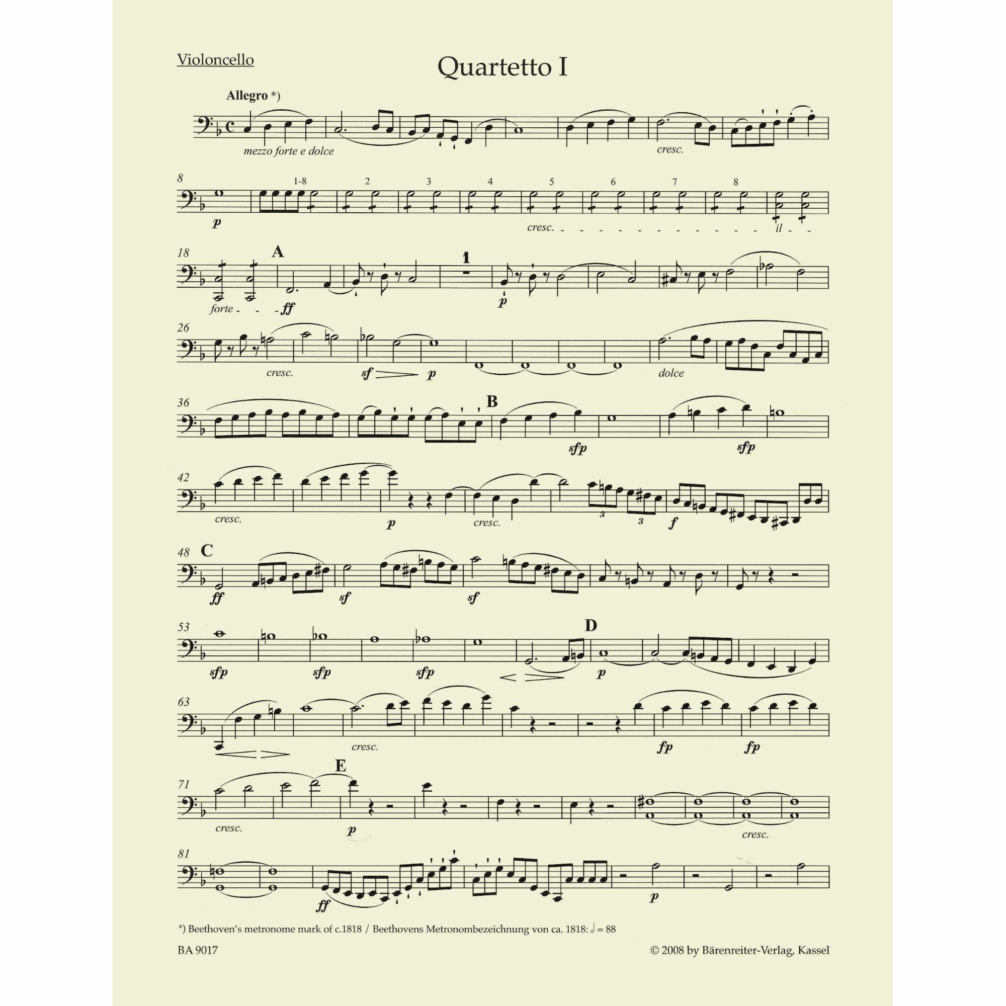 Sample: Cello (Pg. 2)