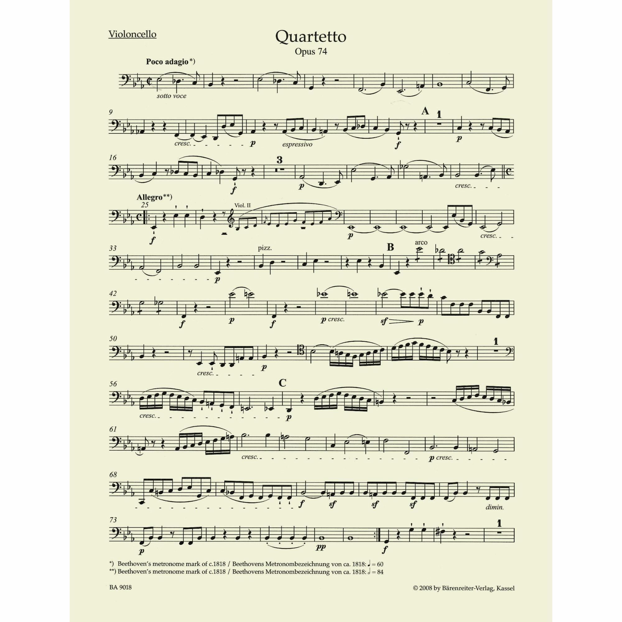 Sample: Cello (Pg. 2)