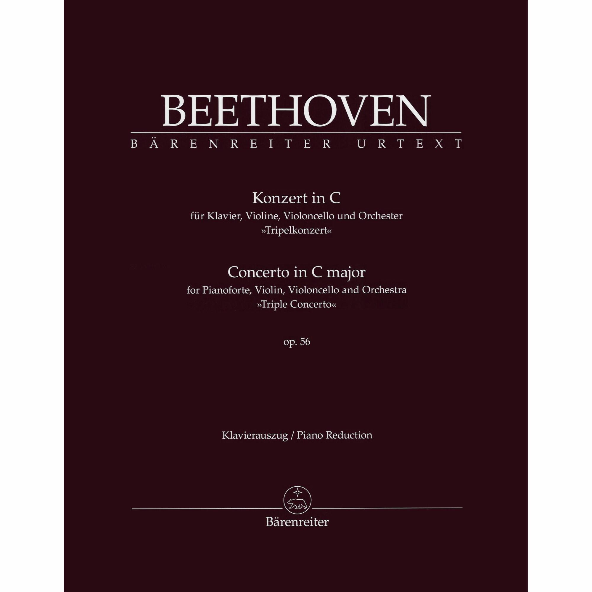 Beethoven -- Concerto in C Major, Op. 56 (Triple Concerto) for Violin, Cello, and Two Pianos