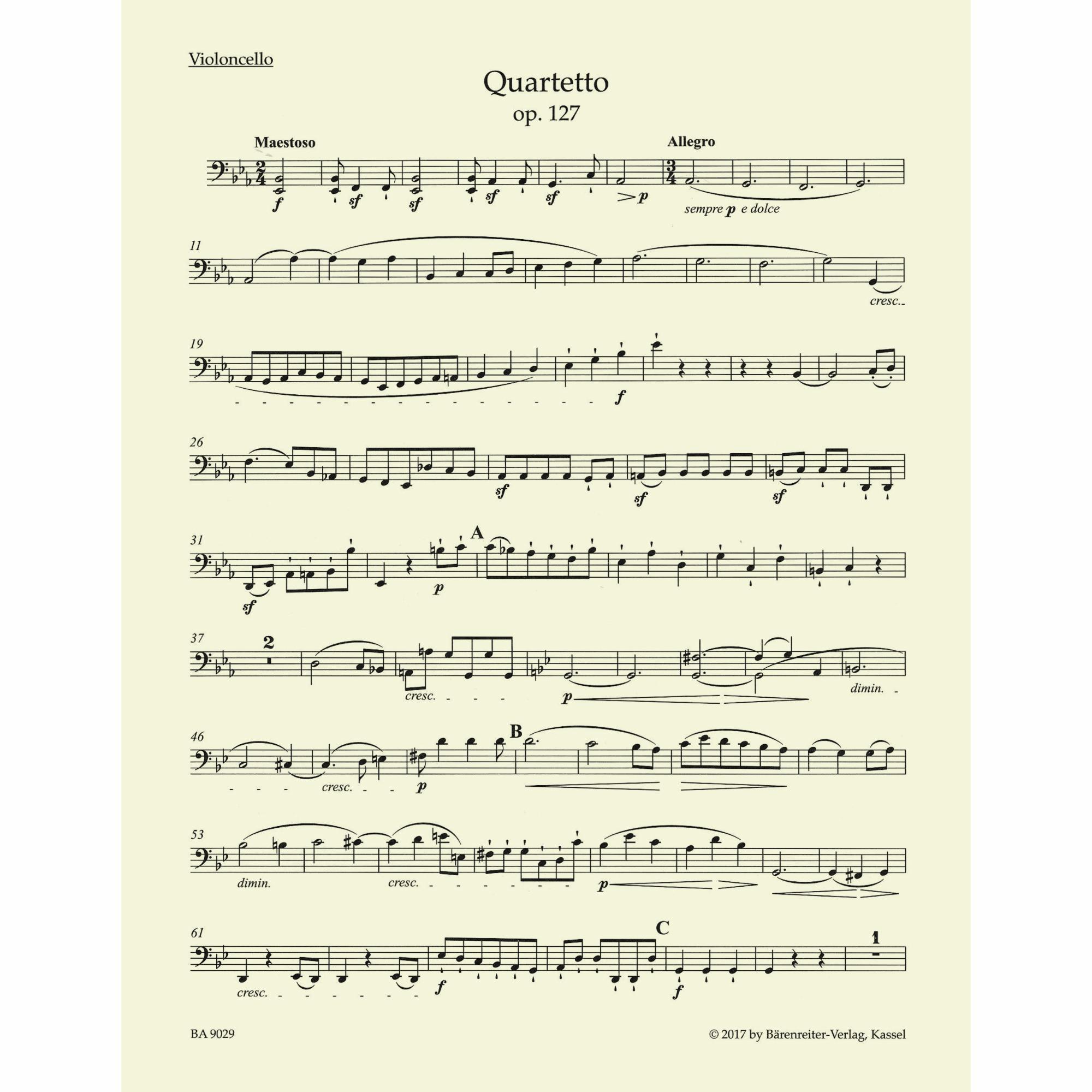 Sample: Cello (Pg. 2)