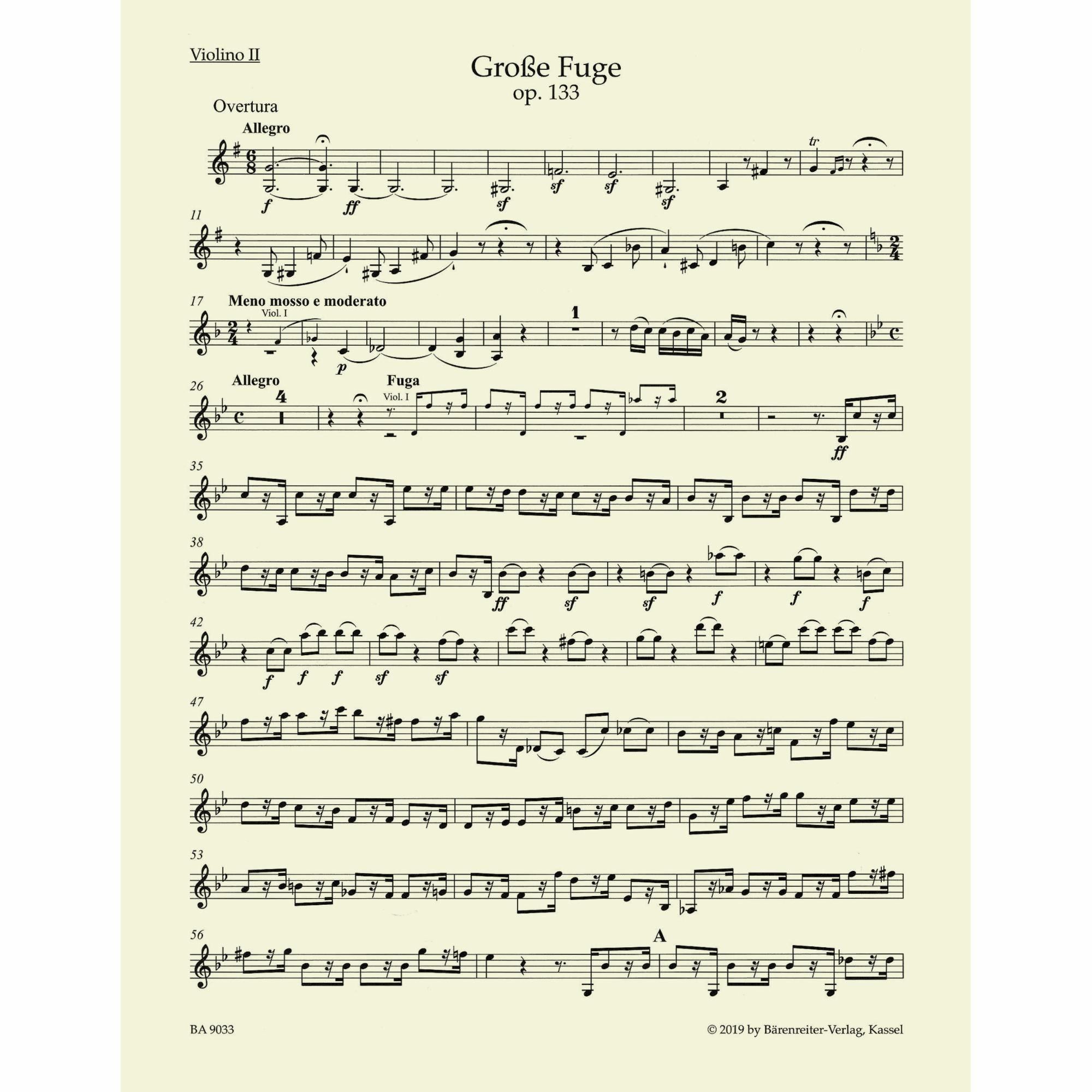 Sample: Violin II (Pg. 2)