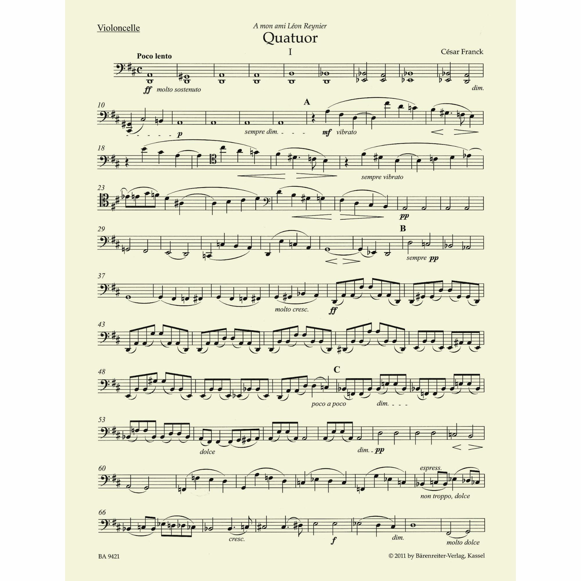 Sample: Cello (Pg. 2)