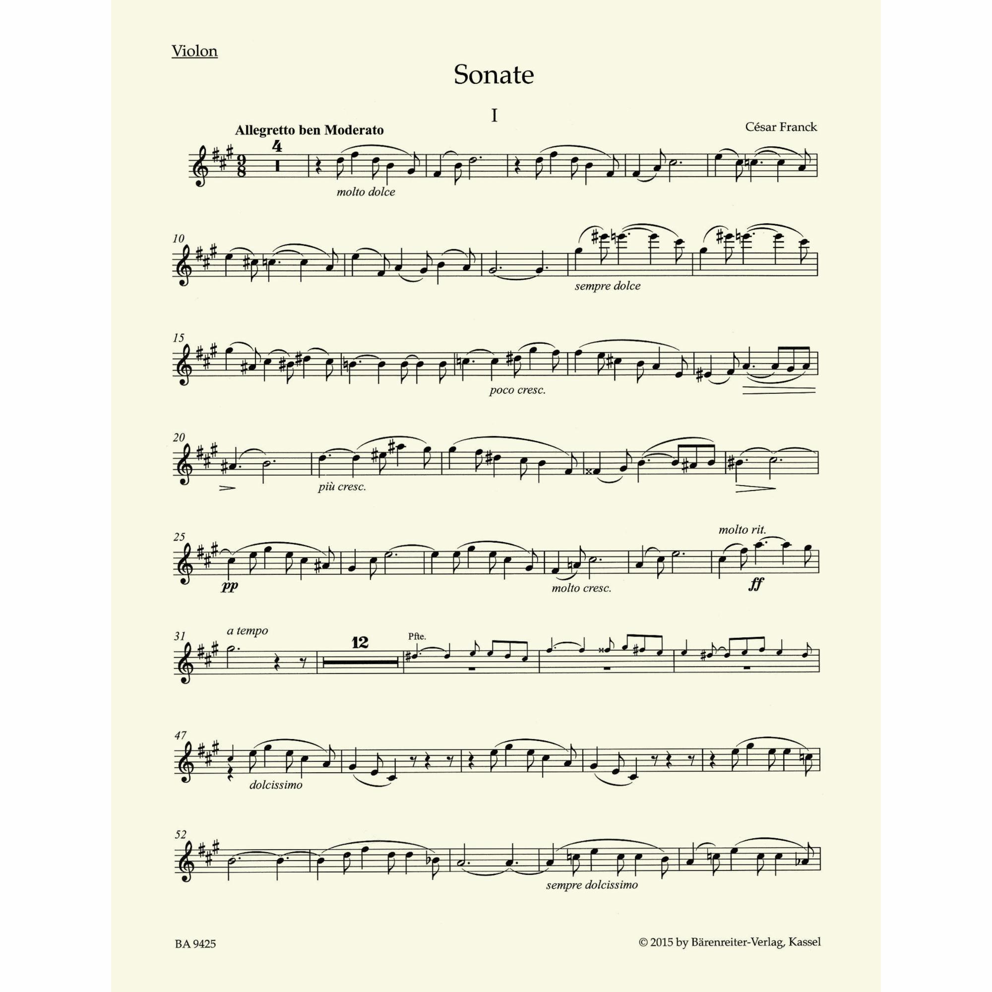 Sample: Violin (Pg. 2)