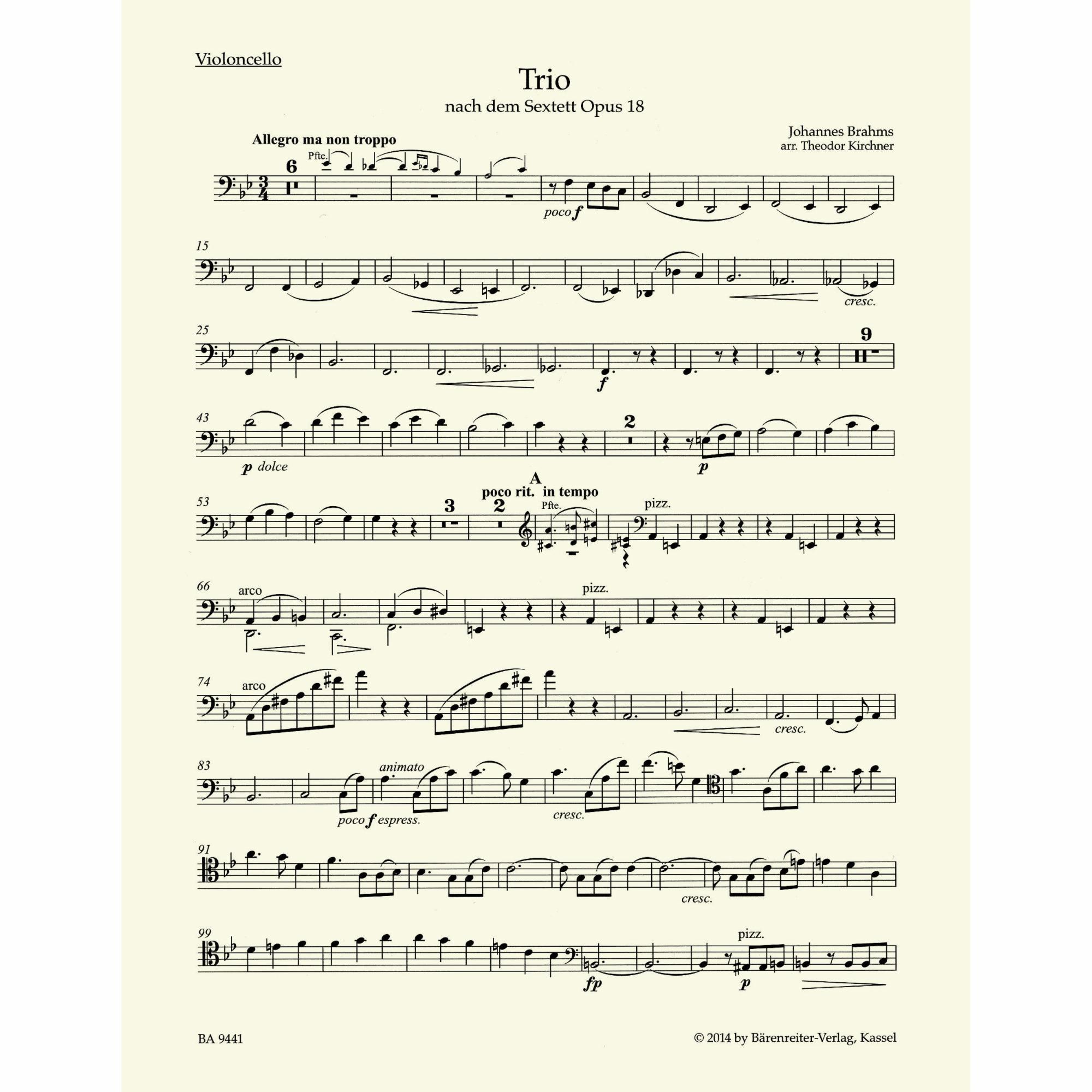 Sample: Cello (Pg. 2)