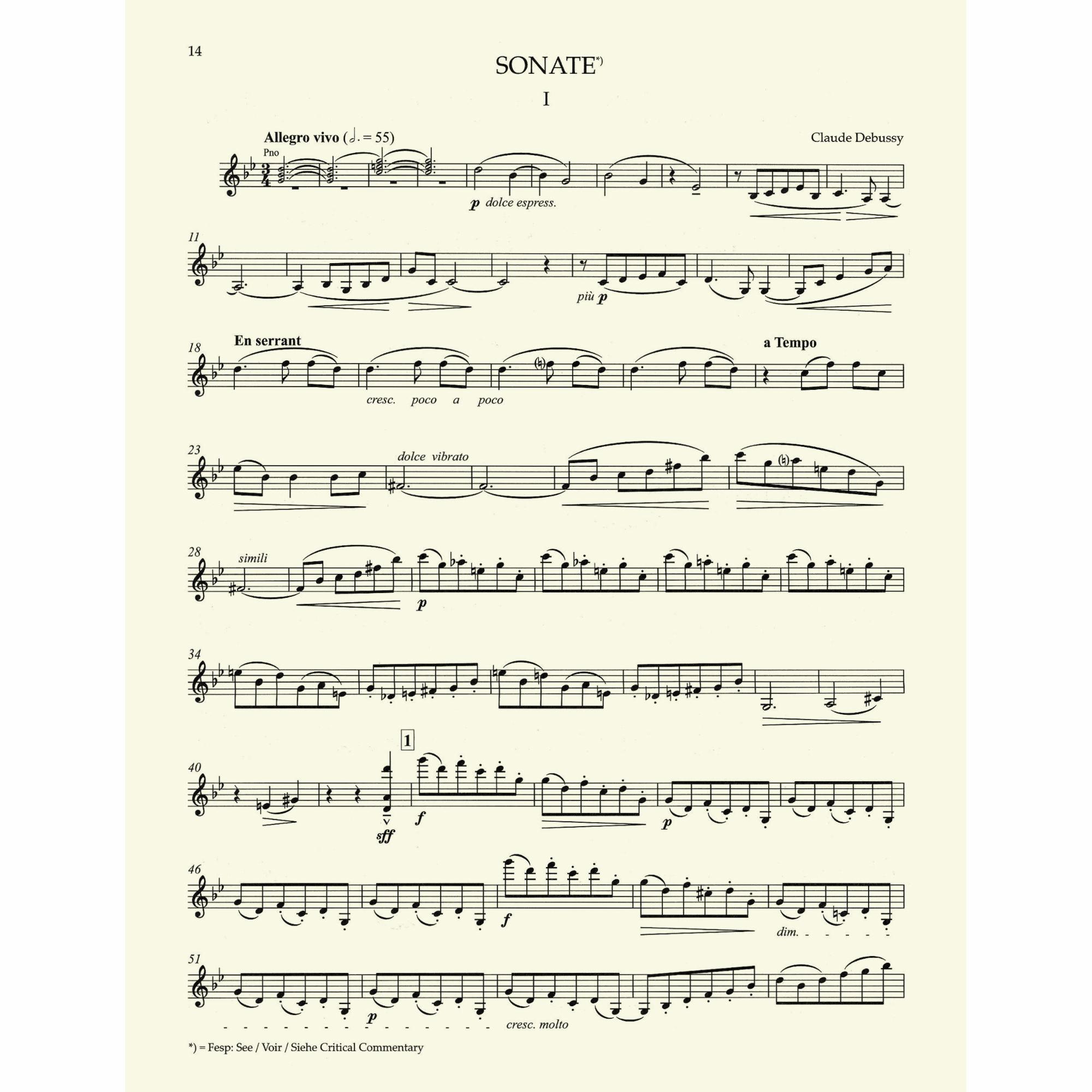 Sample: Violin (Pg. 14)