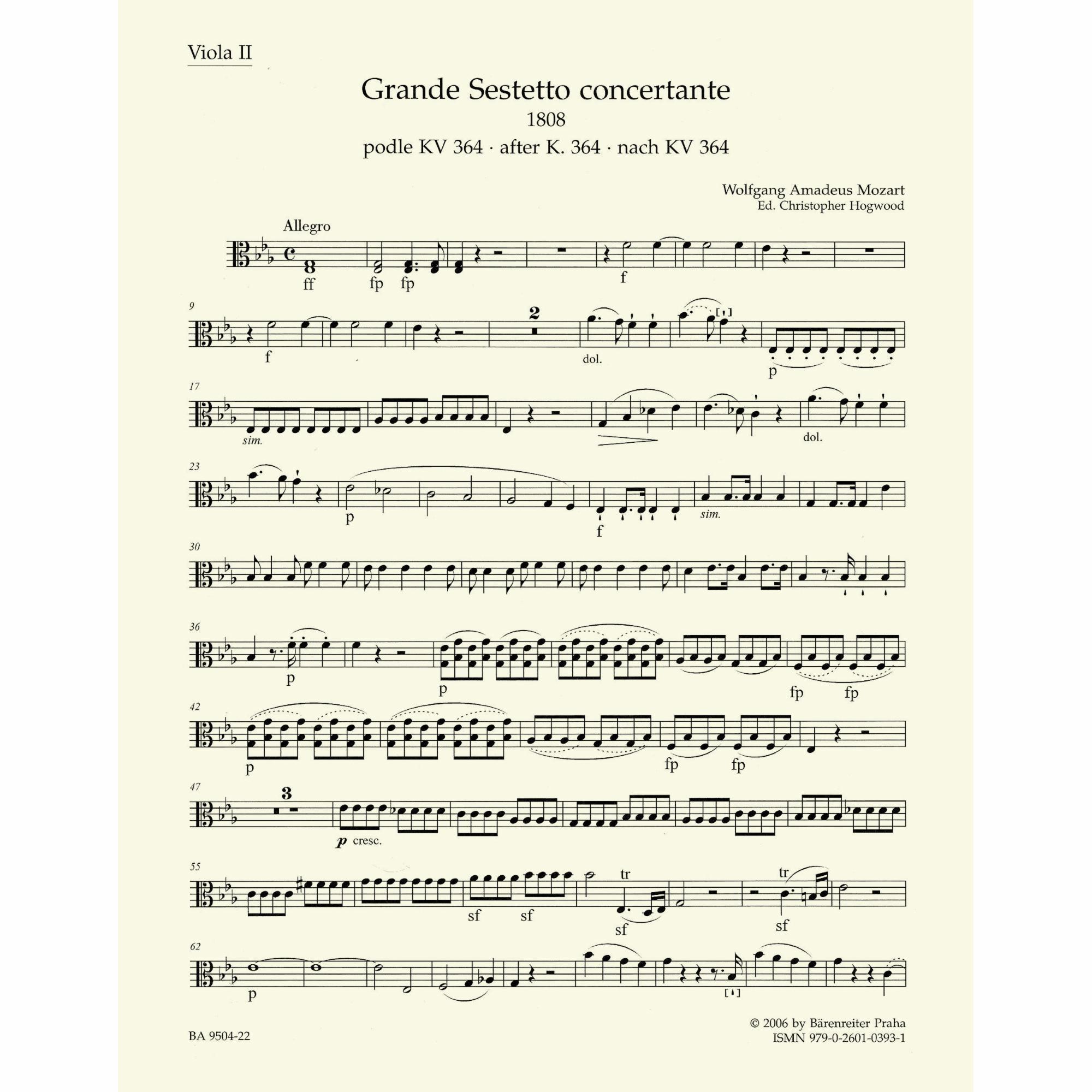 Sample: Viola II (Pg. 2)