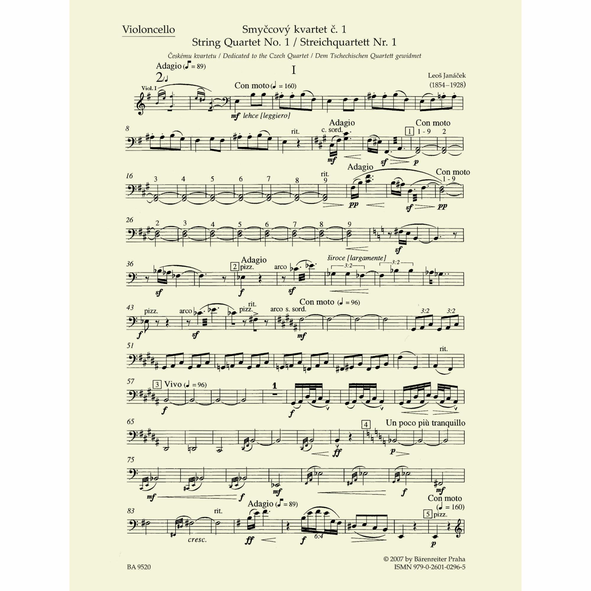 Sample: Cello (Pg. 1)