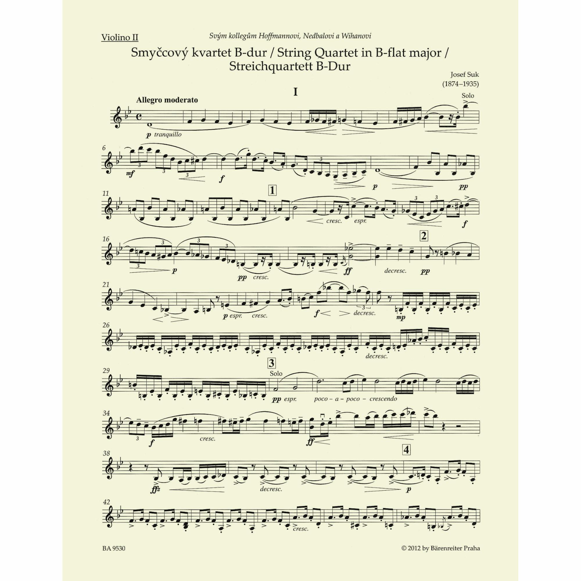 Sample: Violin II (Pg. 2)