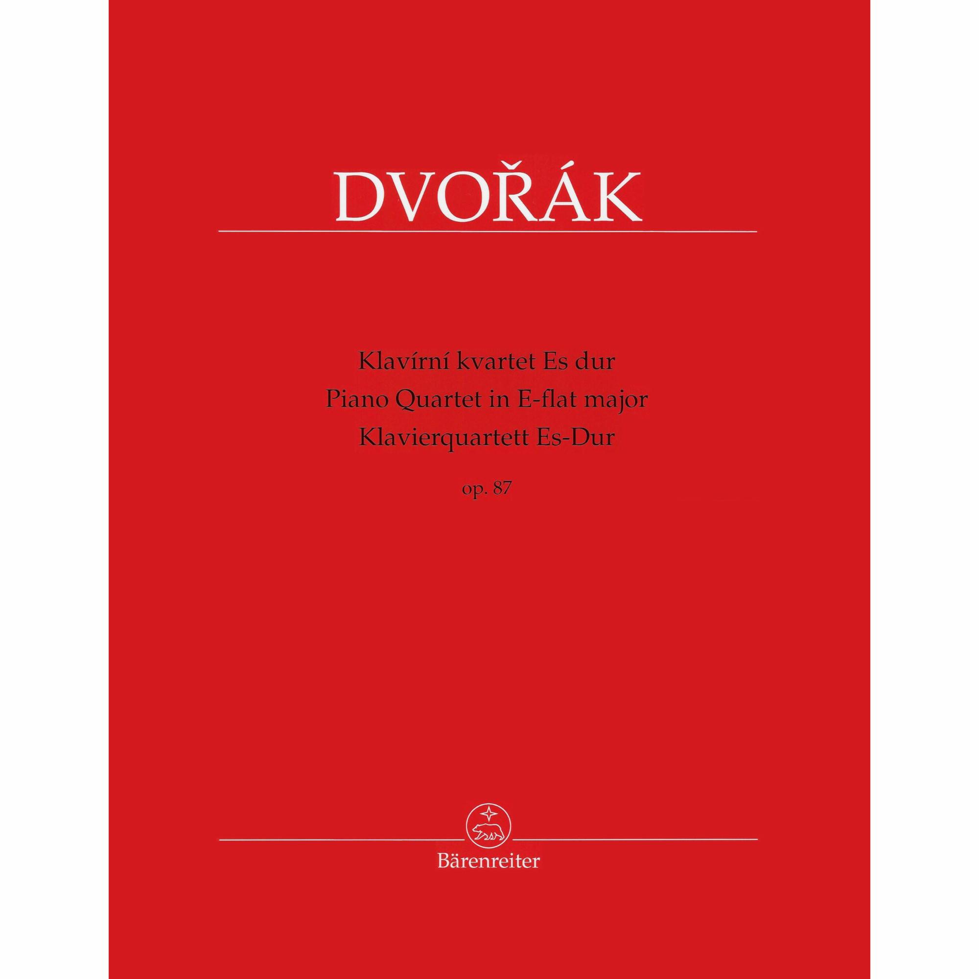 Dvorak -- Piano Quartet in E-flat Major, Op. 87