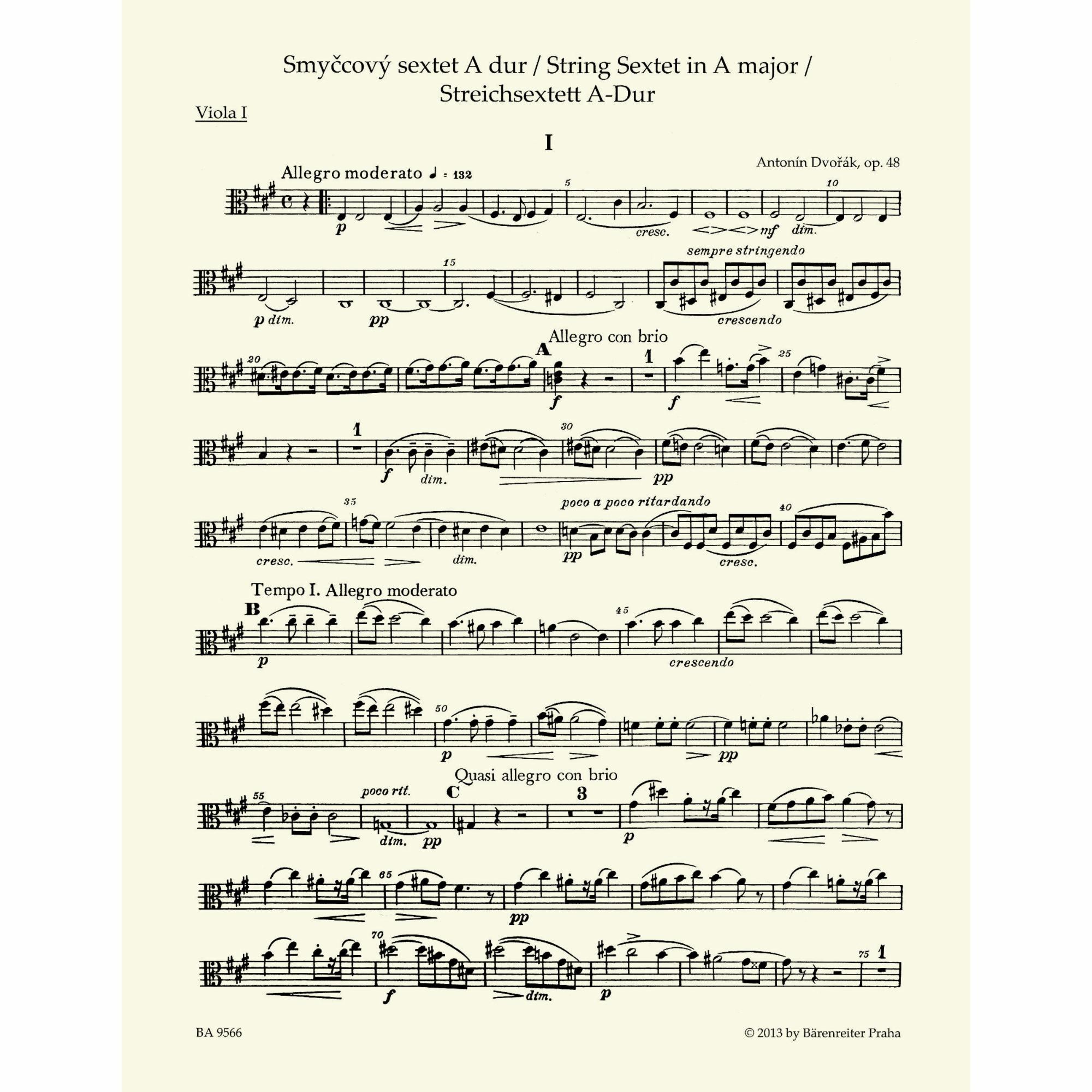 Sample: Viola I (Pg. 1)