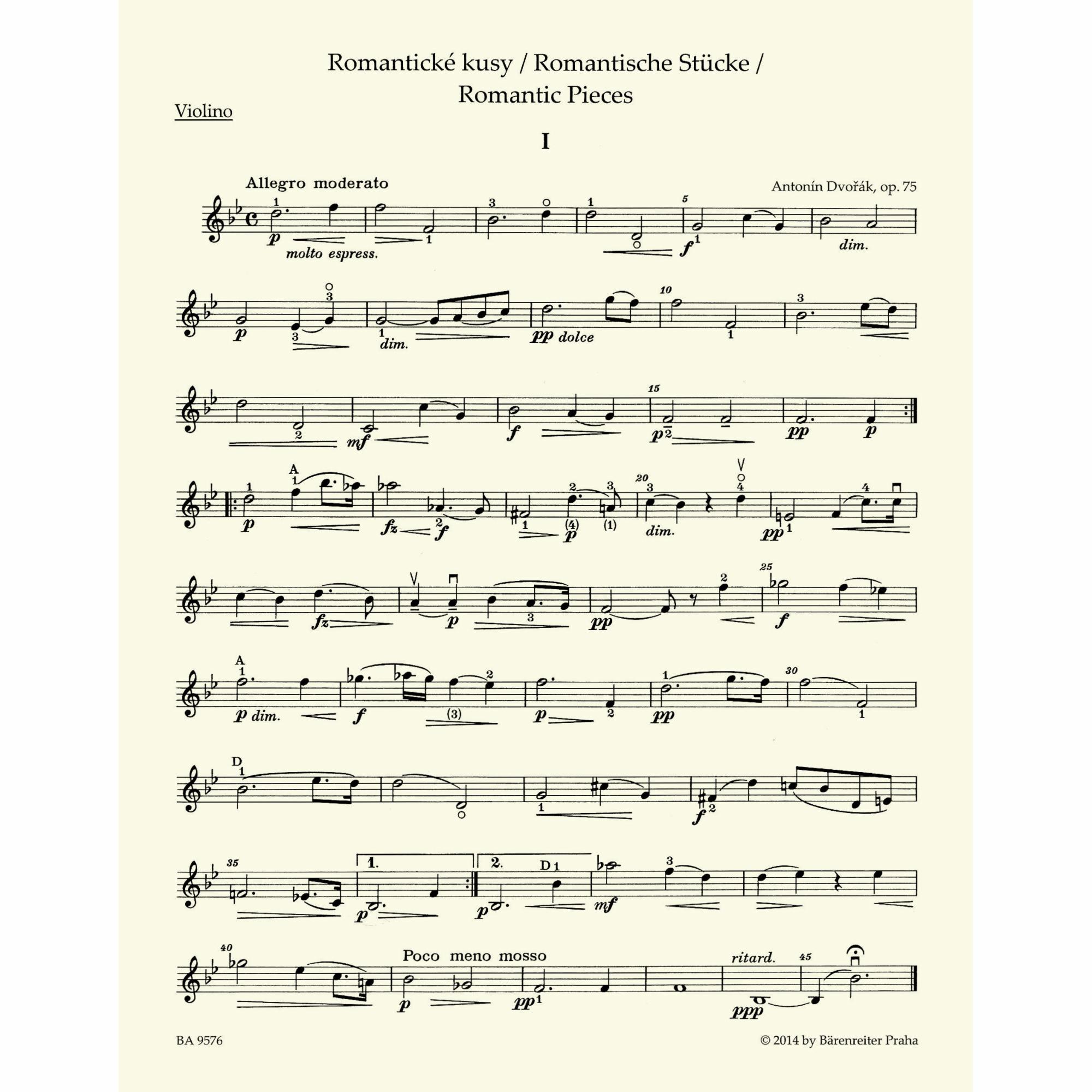 Sample: Violin (Pg. 1)