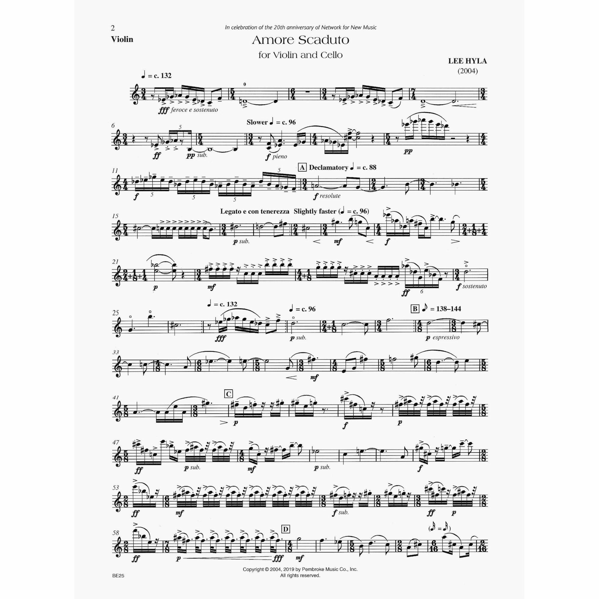 Sample: Violin (Pg. 2)