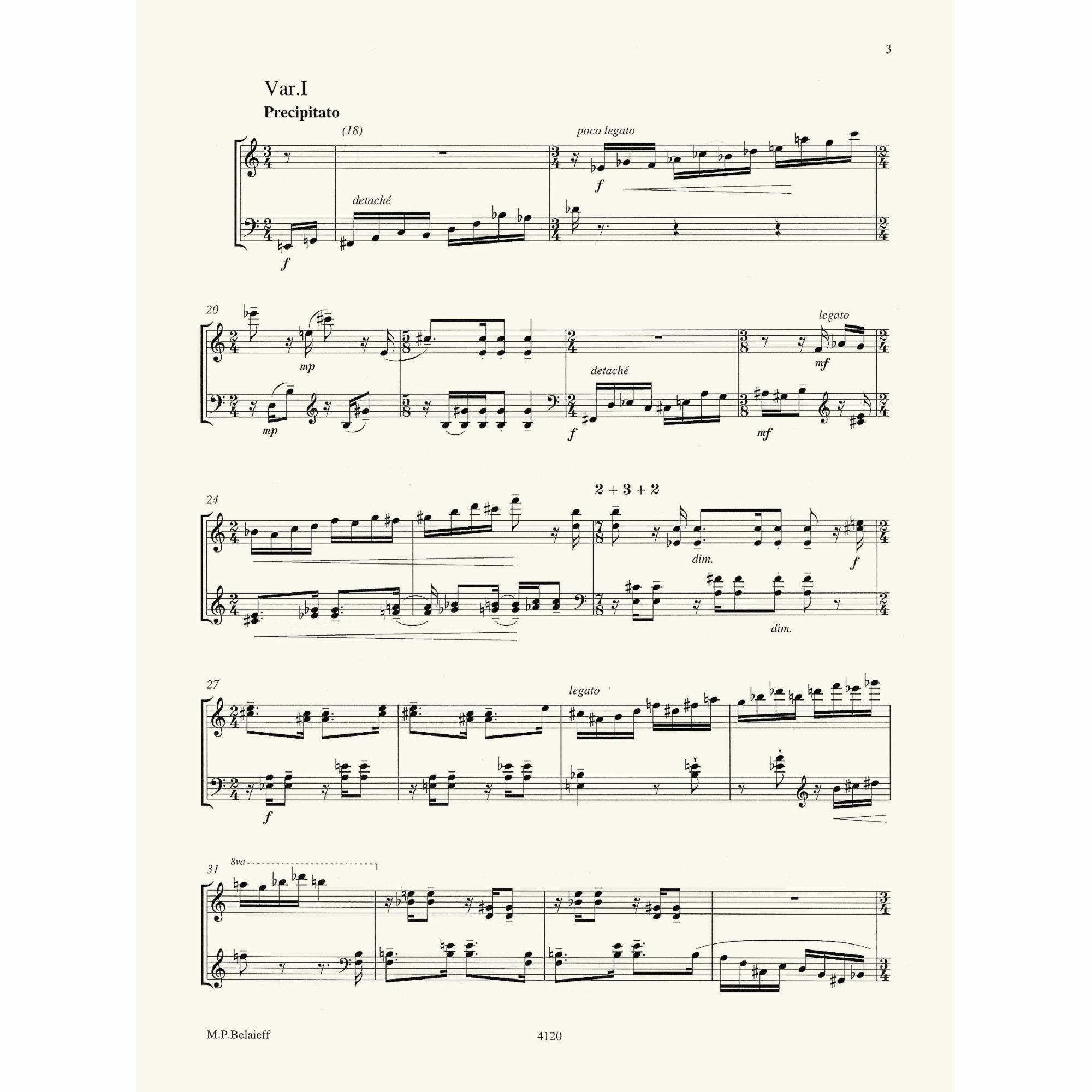 Sample: Score (Pg. 3)