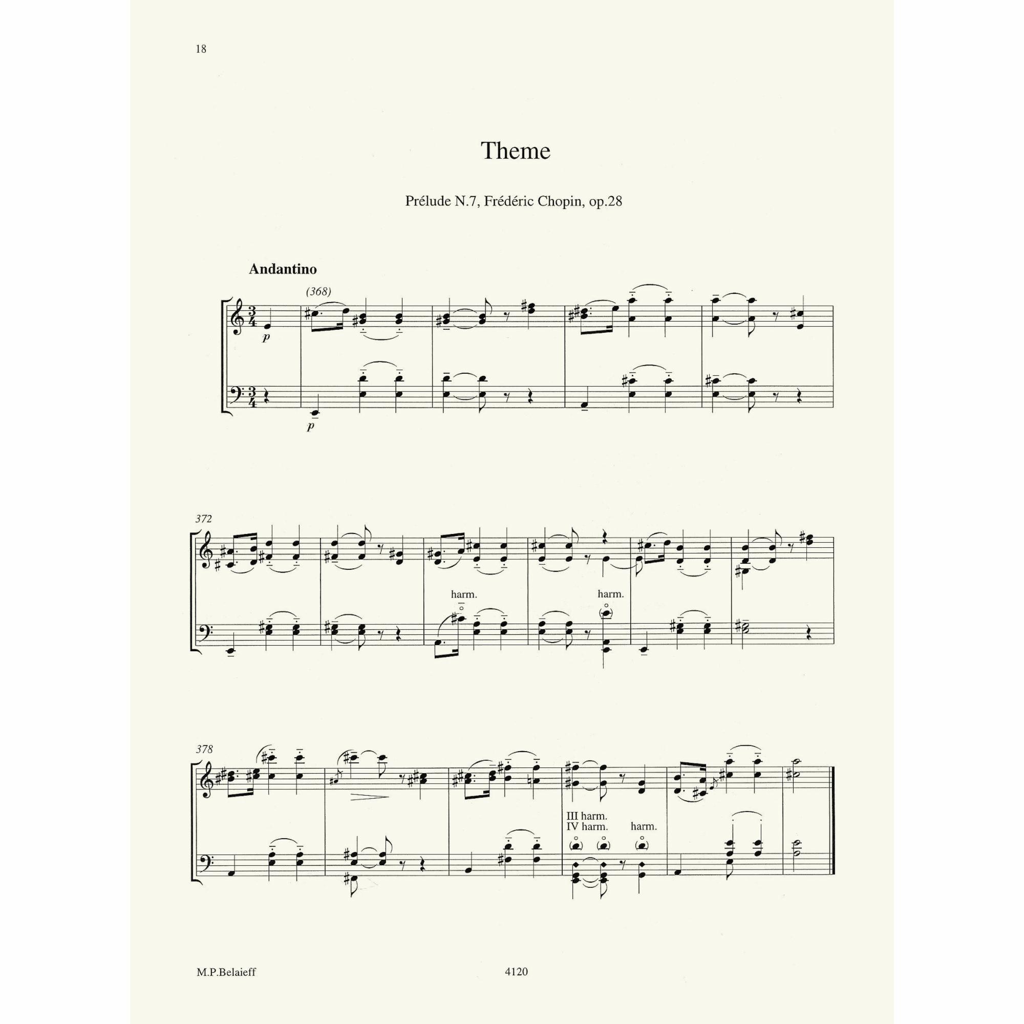 Sample: Score (Pg. 18)