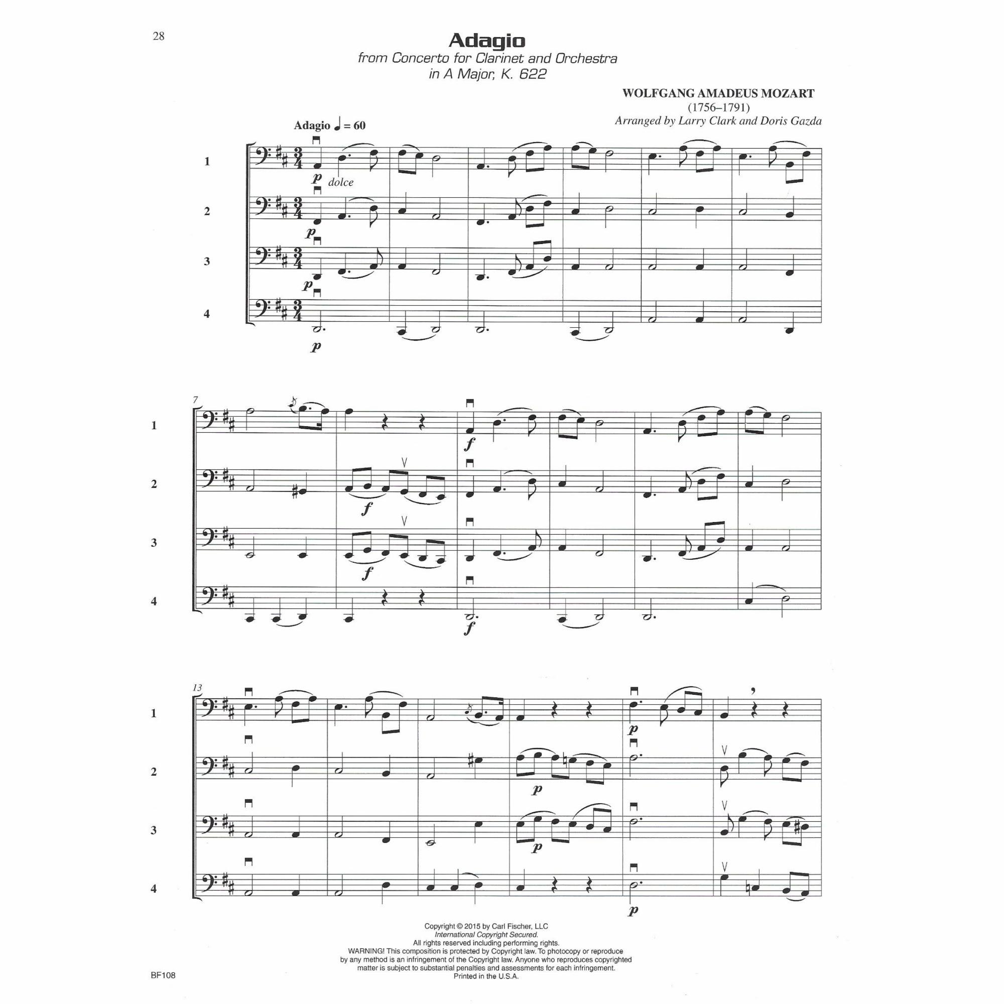 Sample: Cello (Pg. 28)