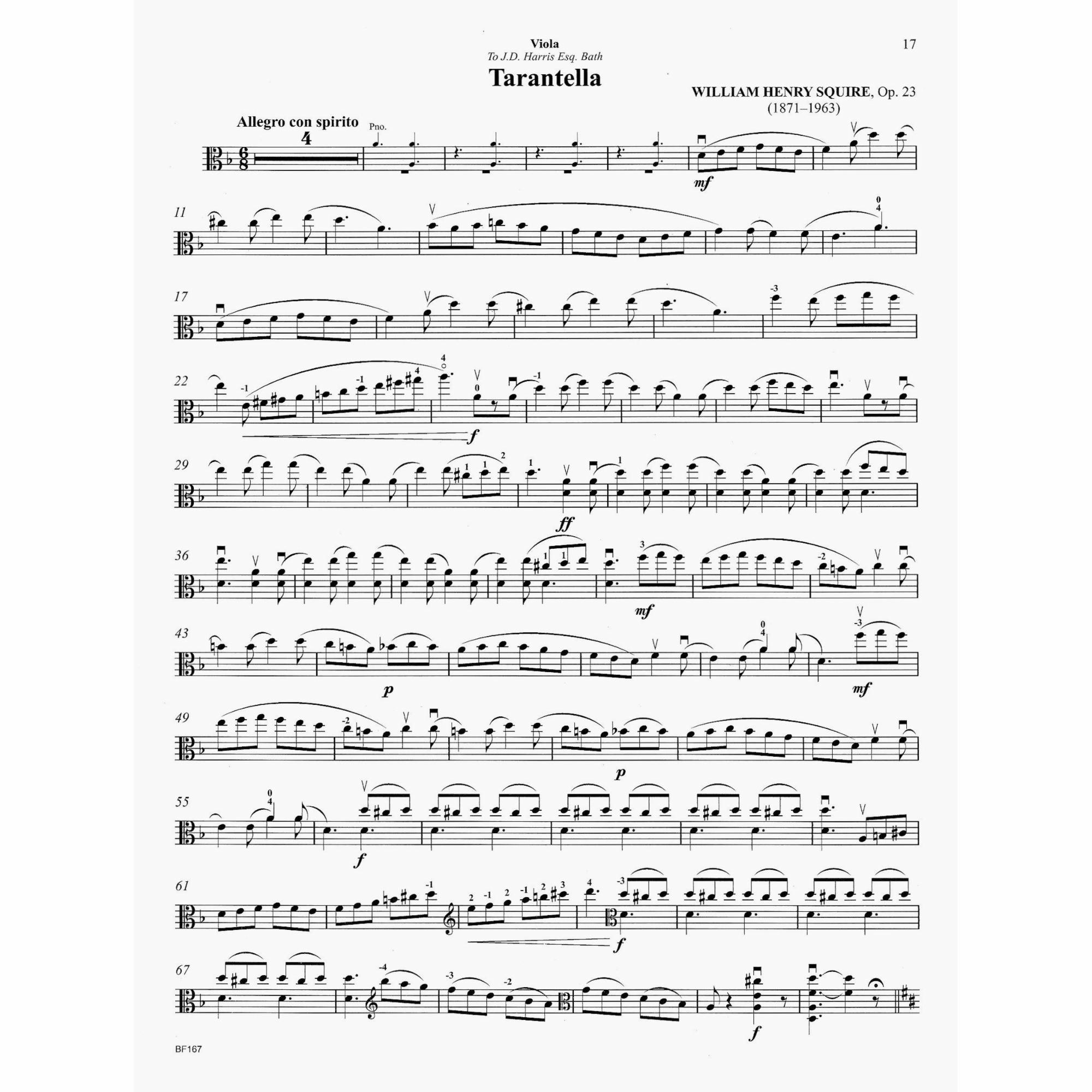 Sample: Viola Part