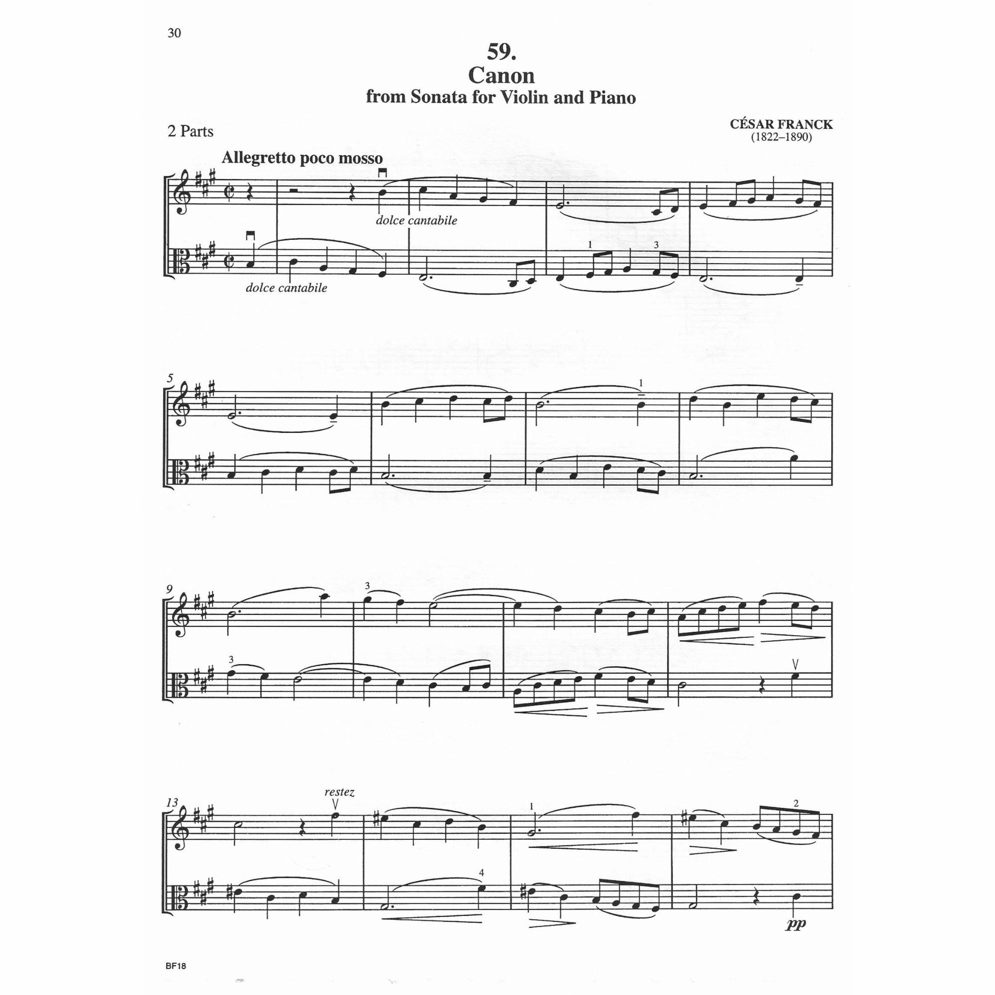 Sample: Viola (Pg. 30)